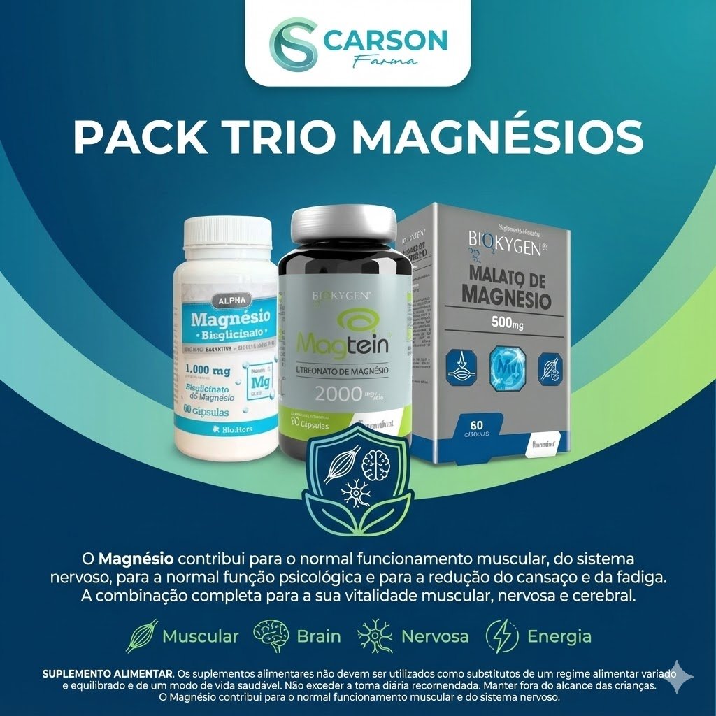 Pack Trio Magnésios