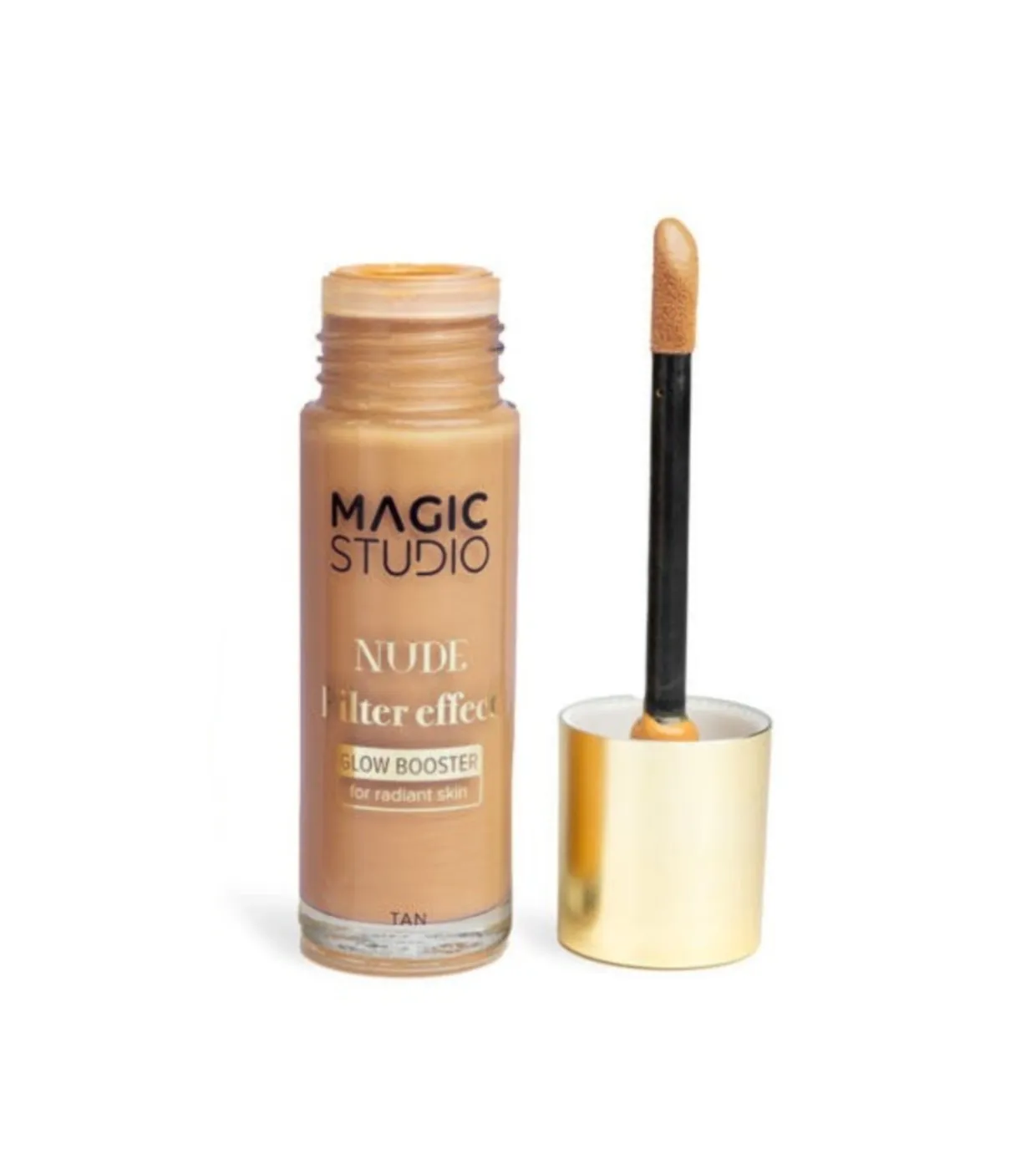 Magic Studio Nude Filter Effect Glow Booster Base 3 em 1 38ml