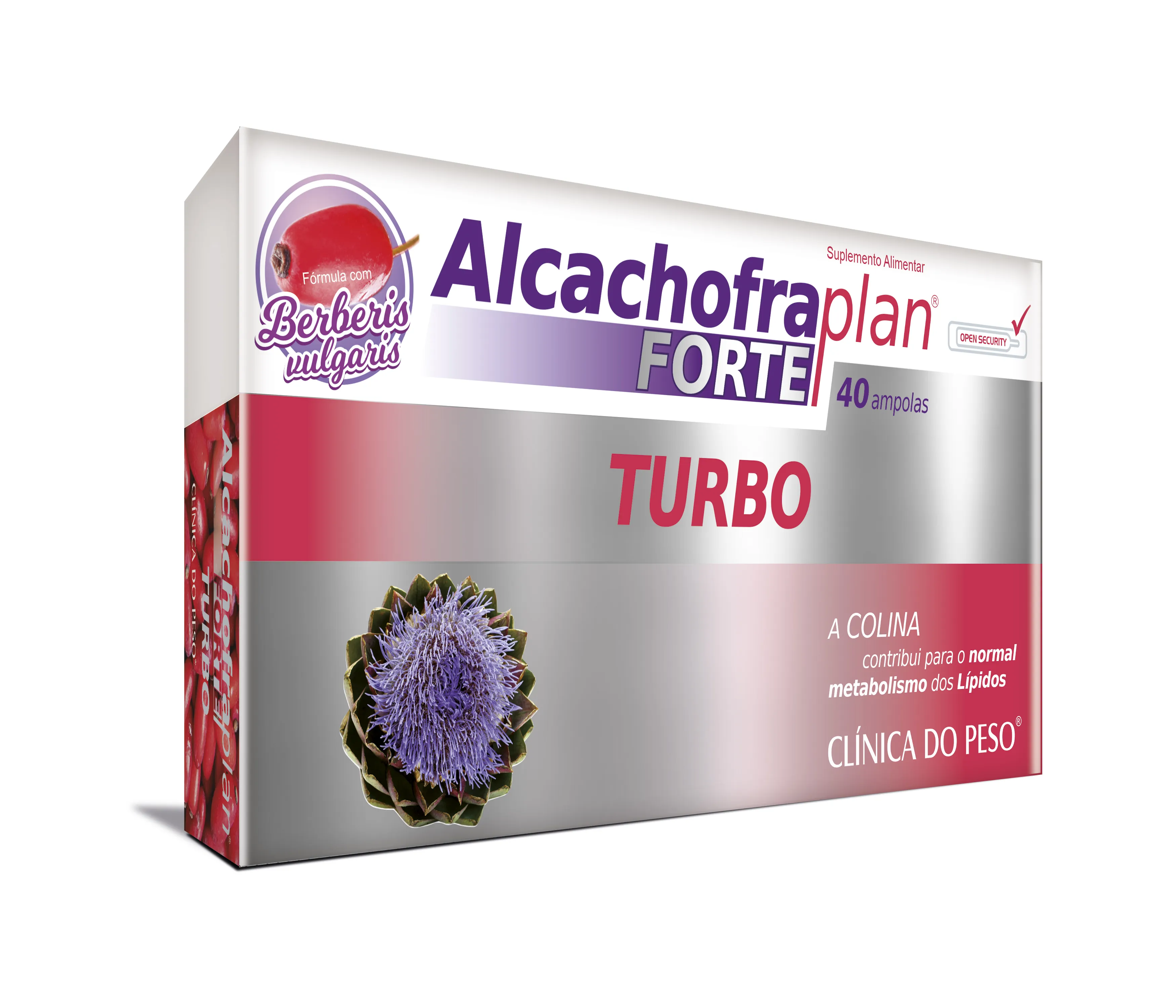 Alcachofra Plan Forte Turbo 40 Ampolas