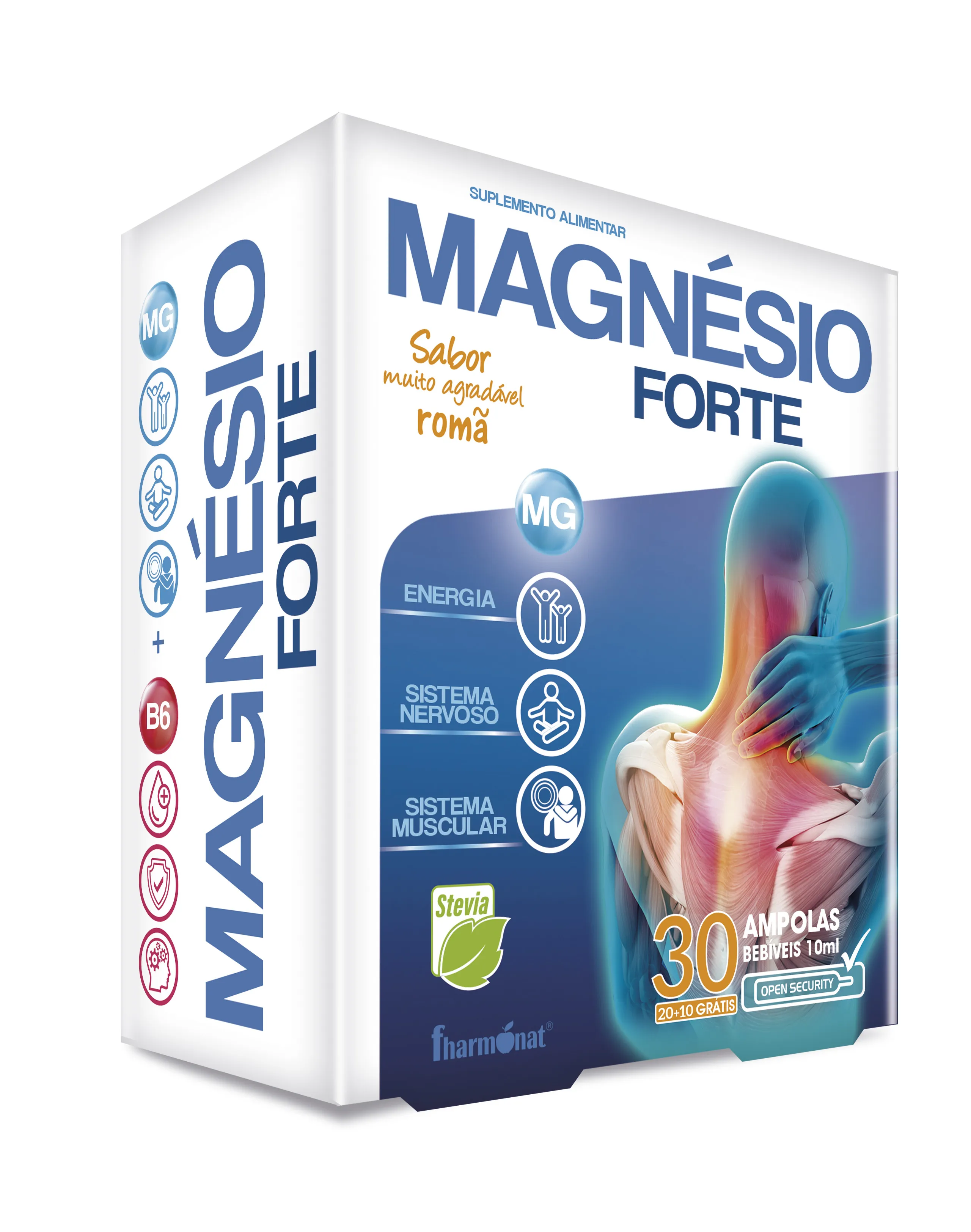 Magnésio Forte 30 Ampolas