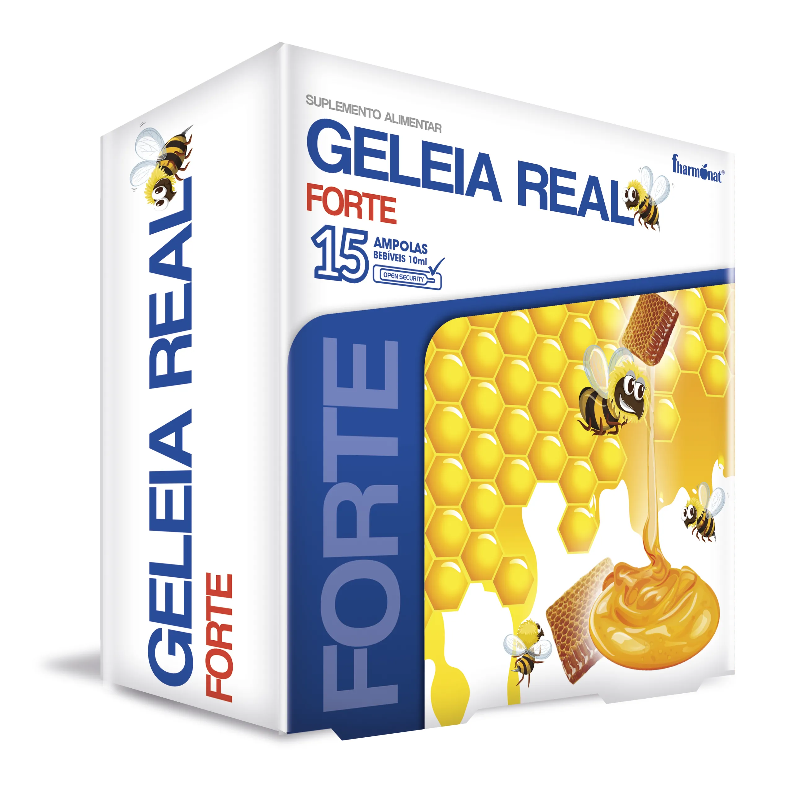Geleia Real Forte 15 Ampolas