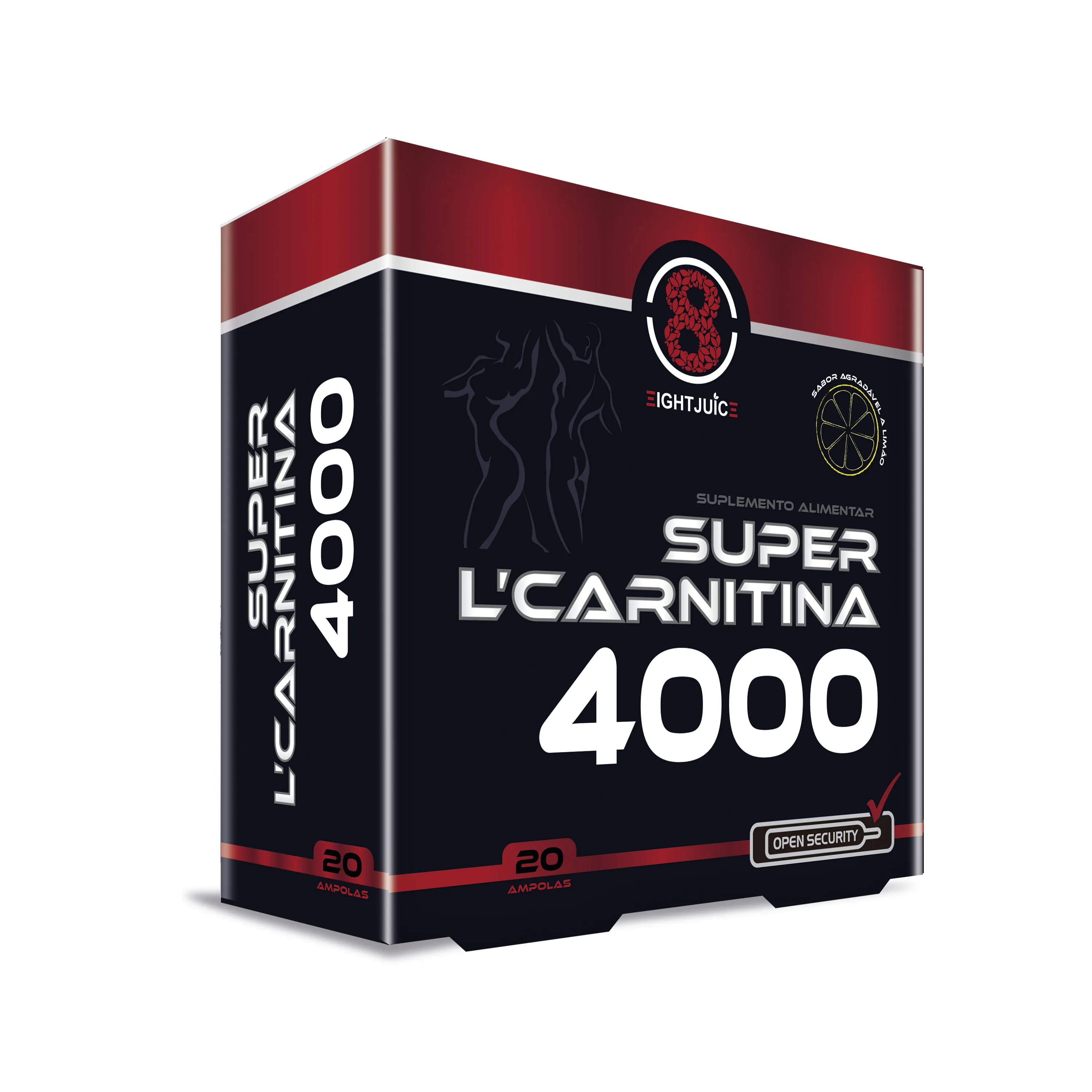 Super L-Carnitina 4000 20 Ampolas