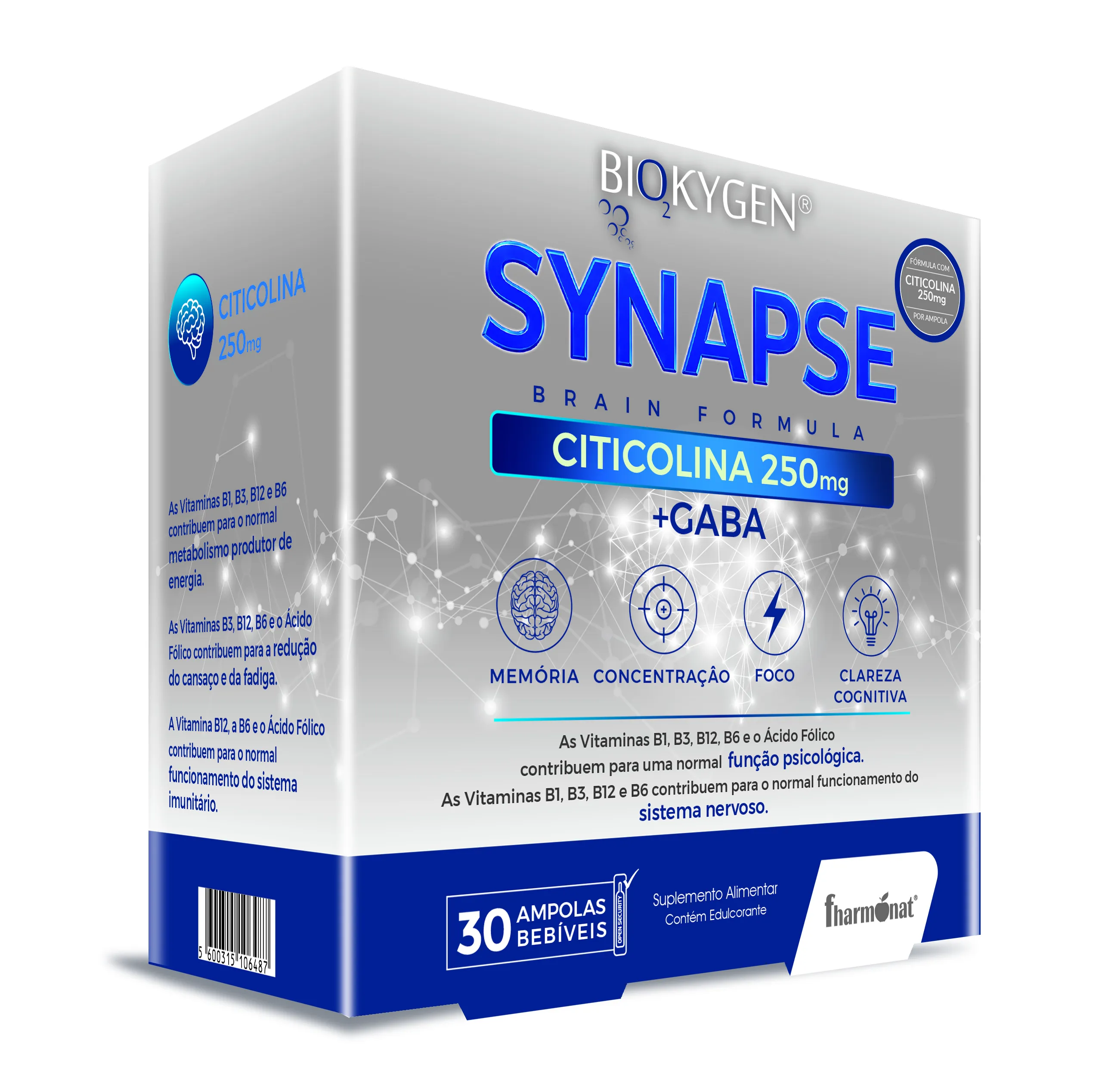 Biokygen Synapse 30 Ampolas