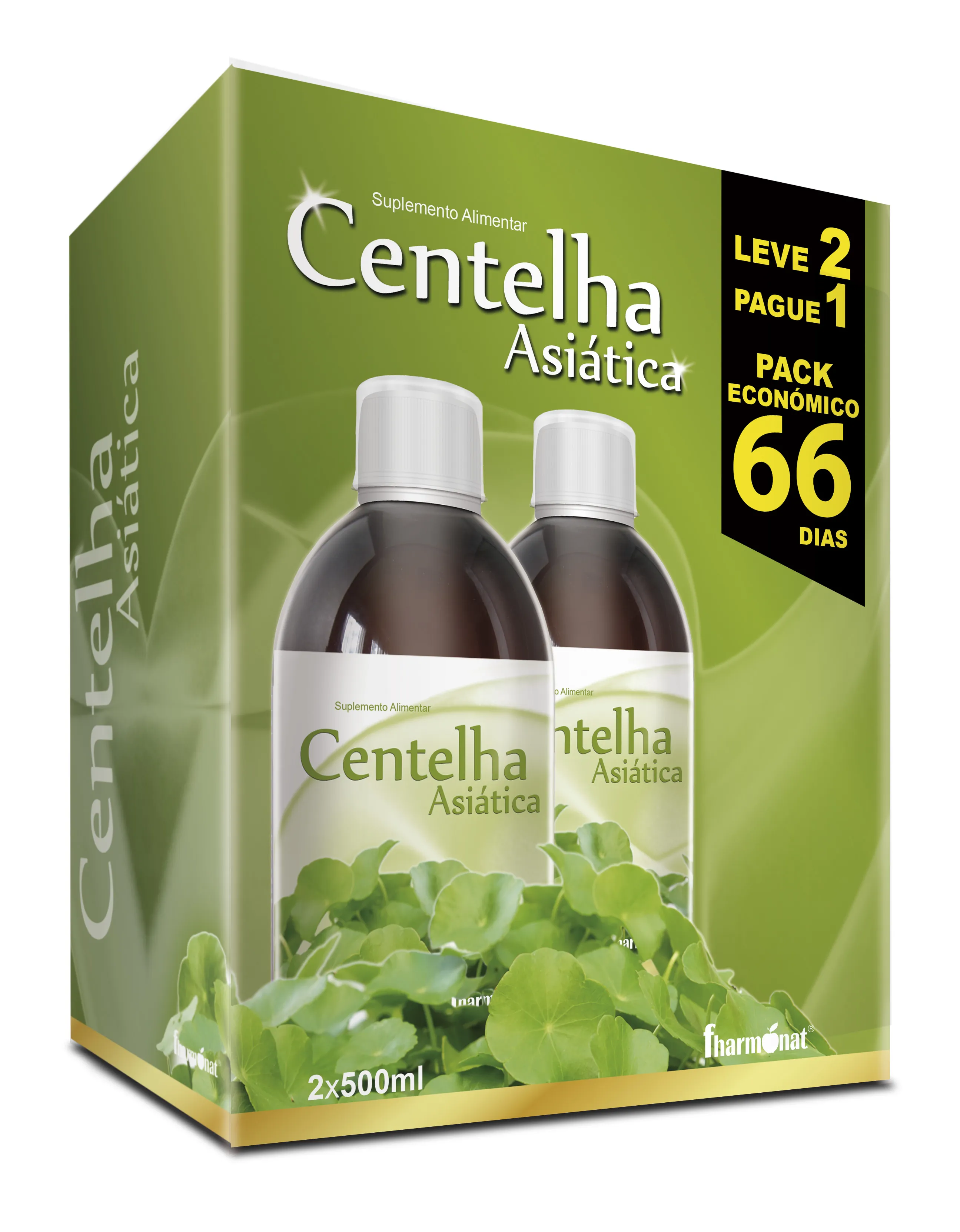 Centelha Asiática 1500mg 100 Comprimidos