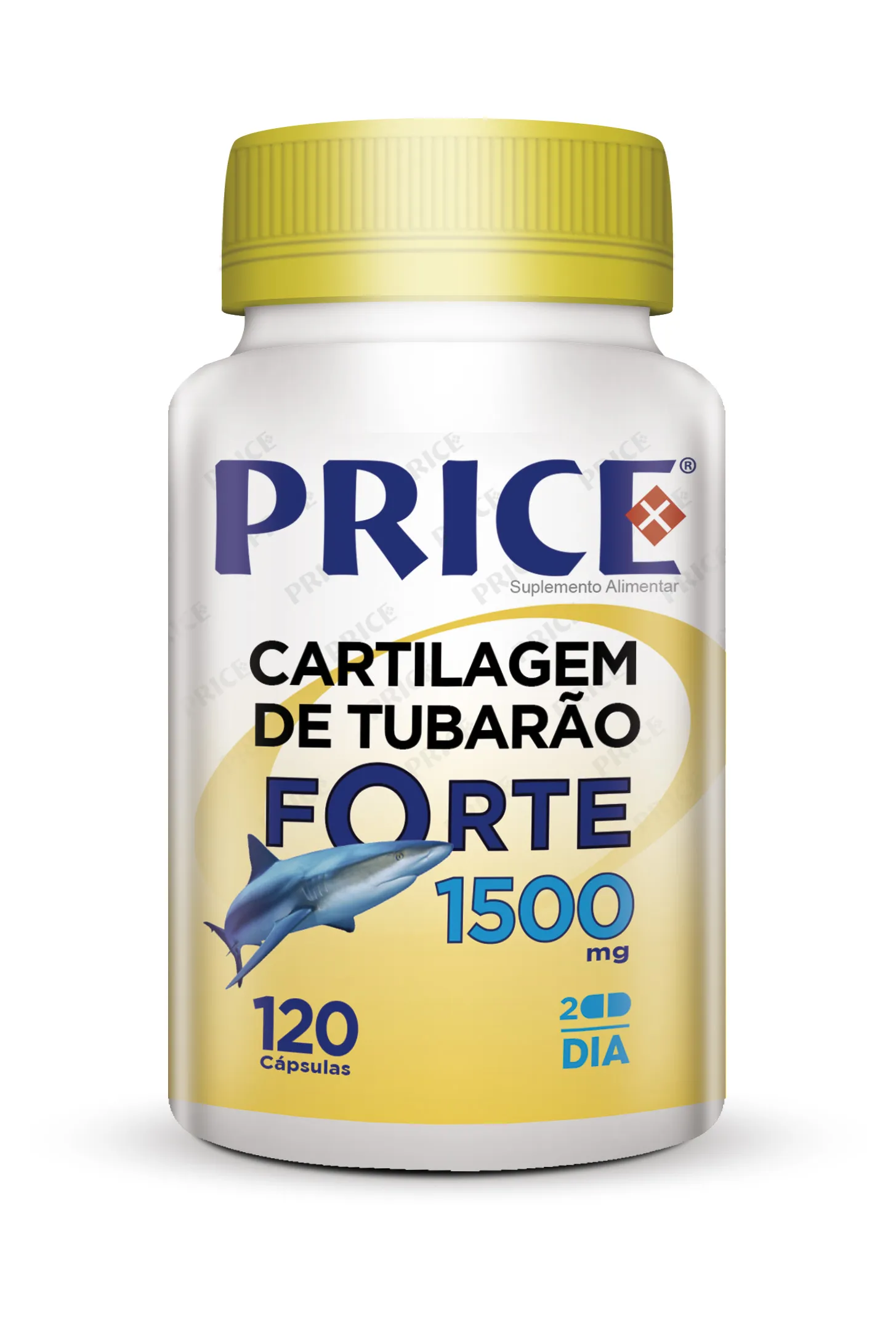 Cartilagem de Tubarão Forte 1500mg 120 Cápsulas