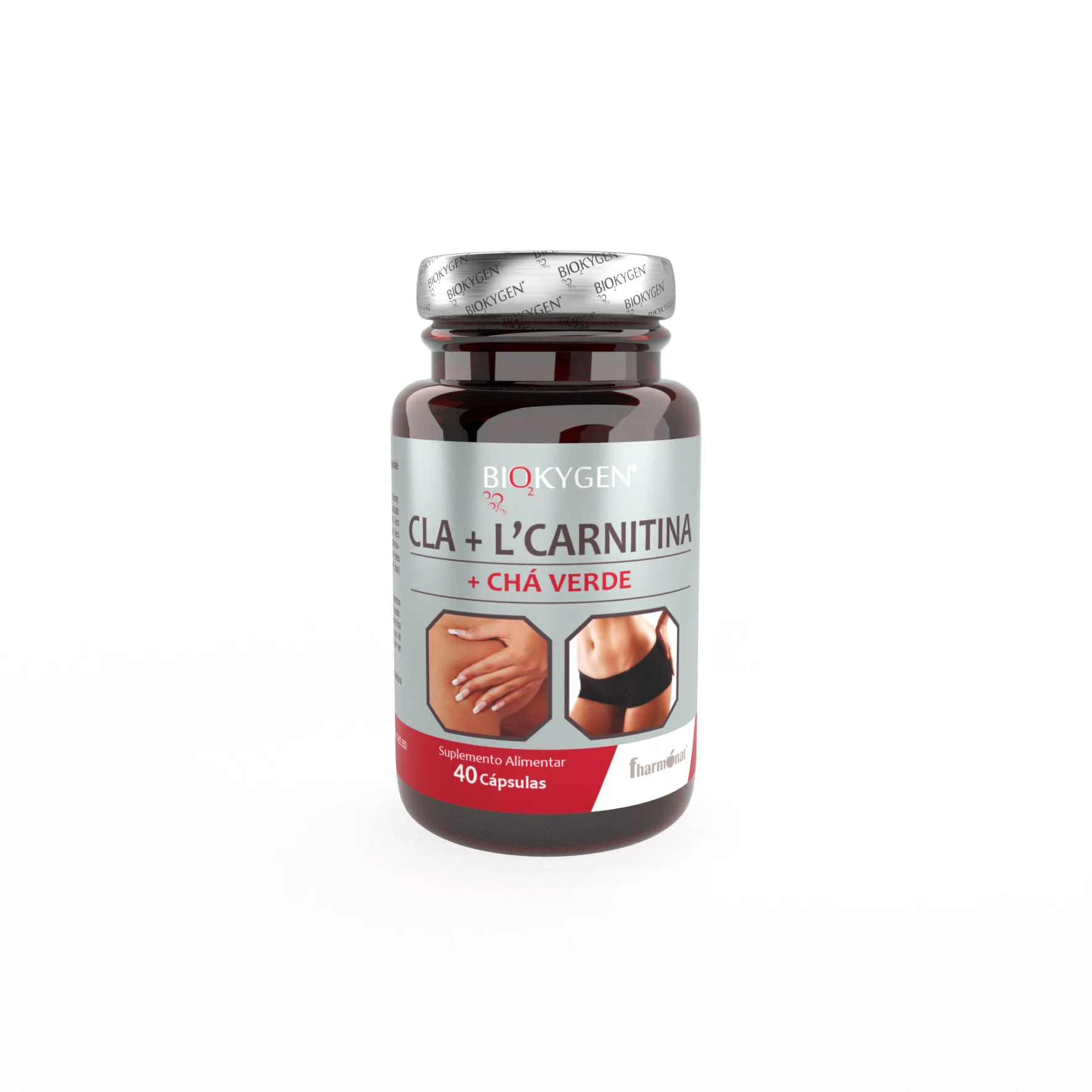 CLA + L'Carnitina + Chá Verde 40 Cápsulas