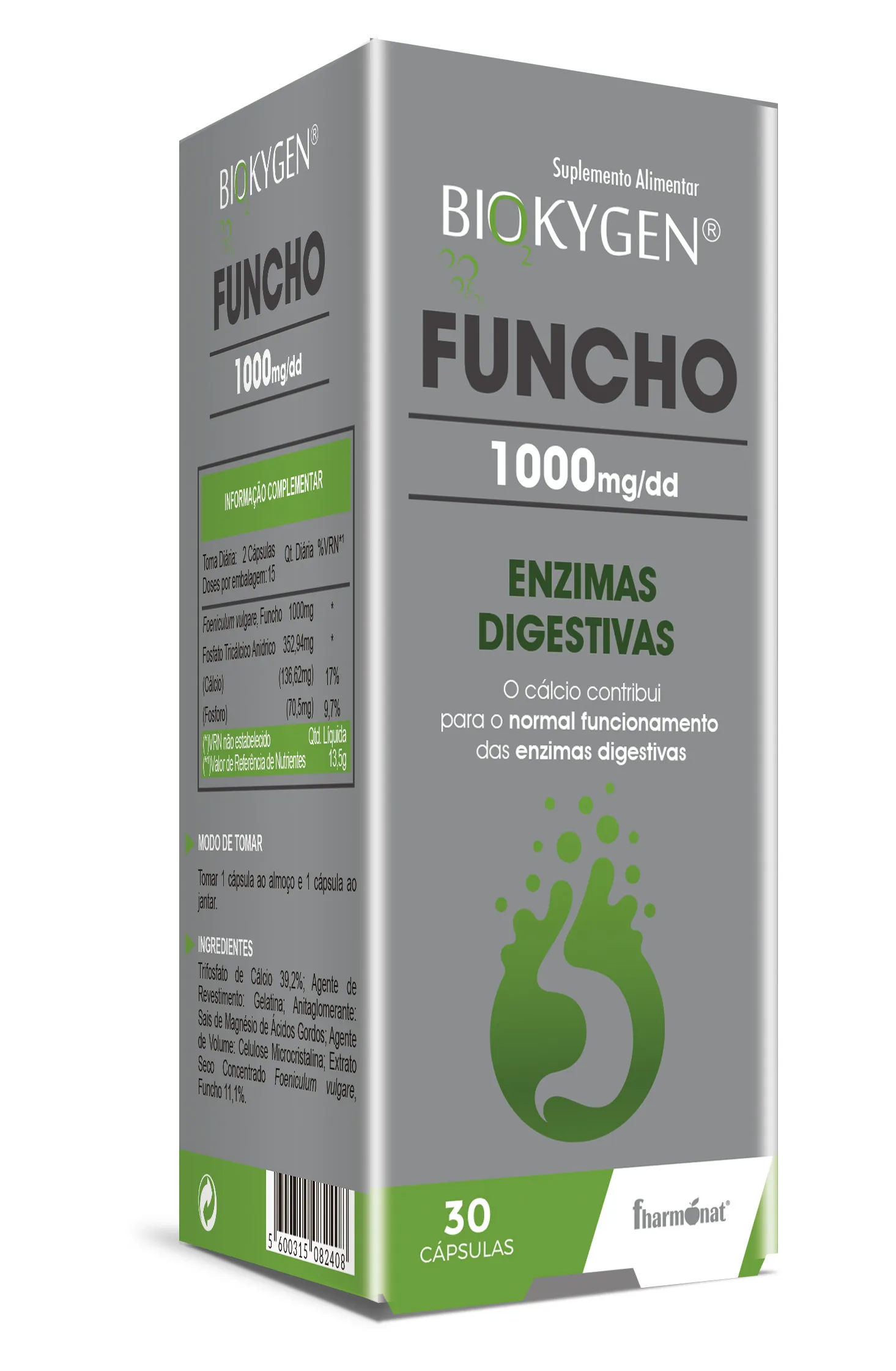 Funcho 1000mg 30 Cápsulas