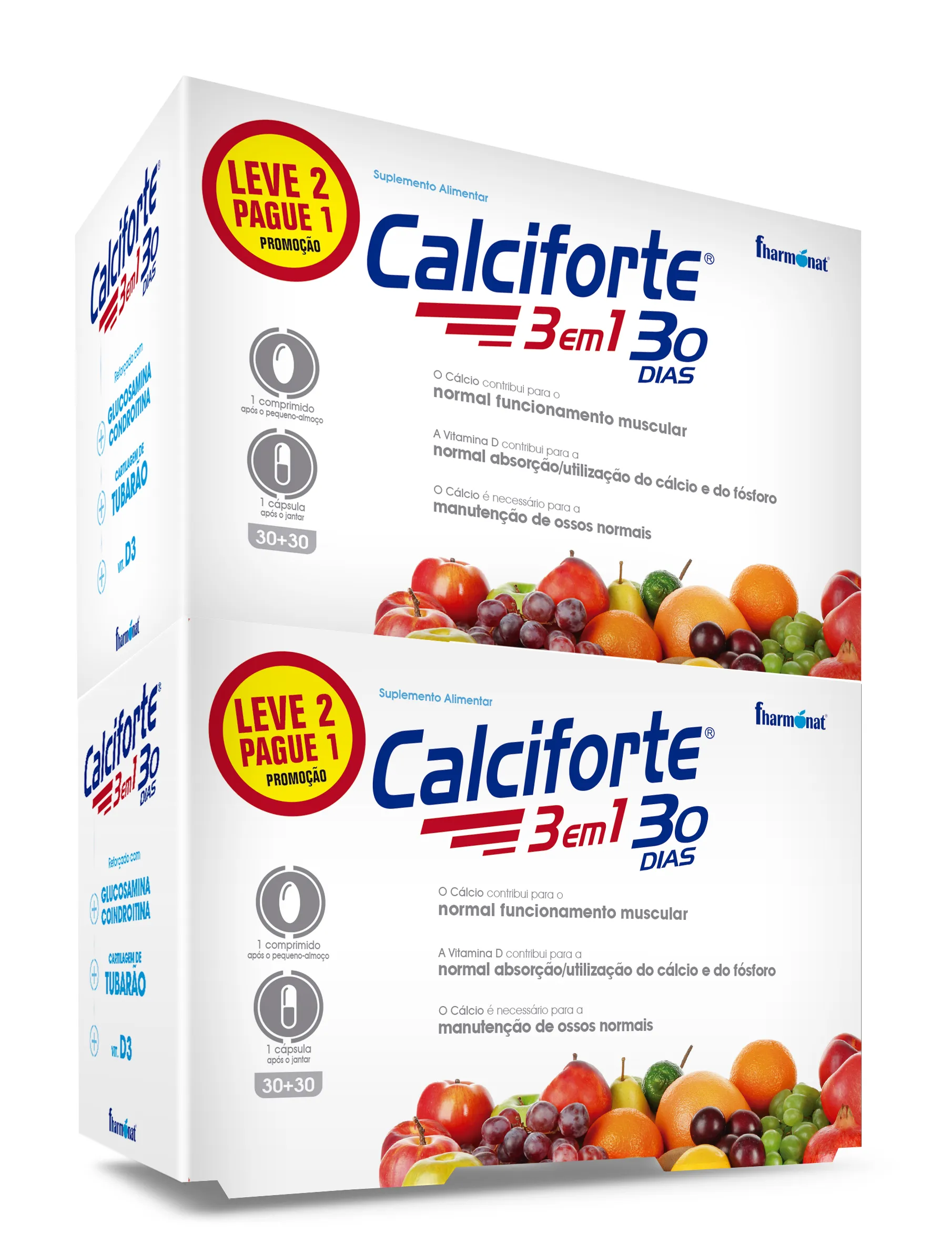 Calciforte 3 em 1 30 Dias