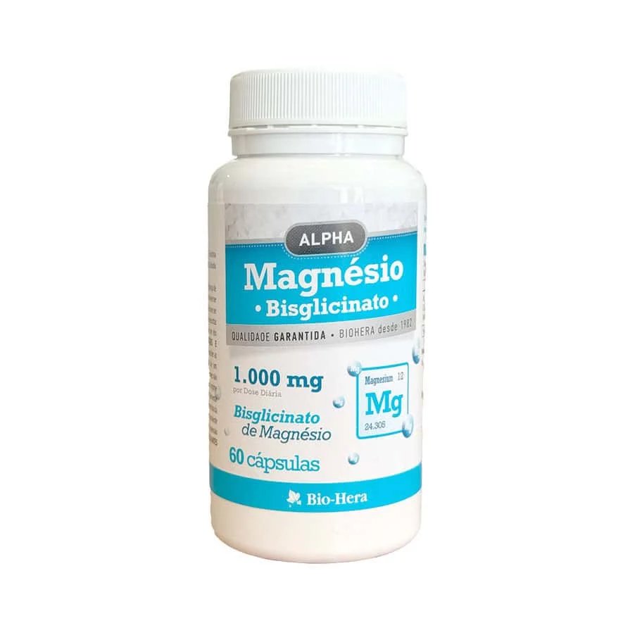 Biokygen Bisglicinato de Magnésio 1000mg 60 Cápsulas