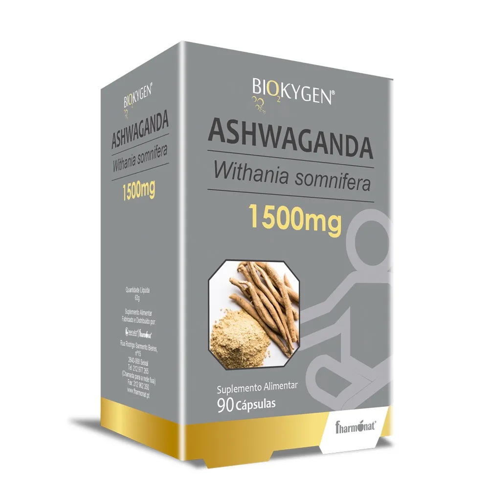 Biokygen Ashwaganda 1500mg 90 Cápsulas