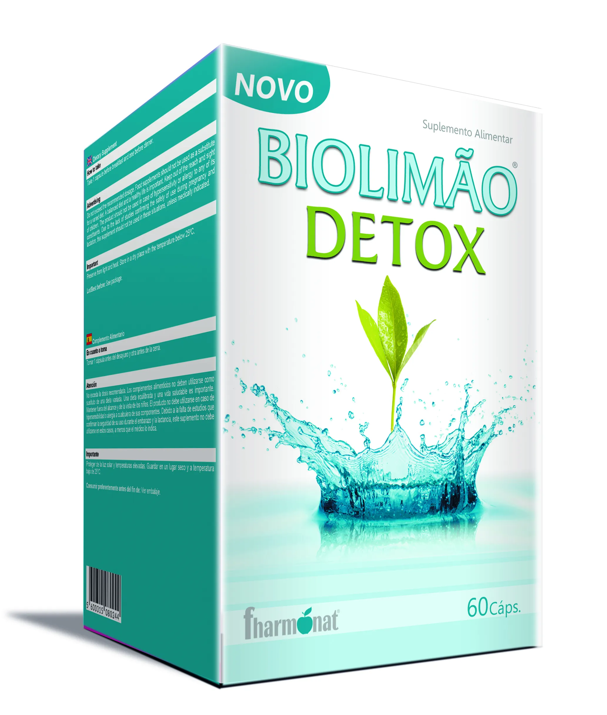 Biolimão Detox 60 Cápsulas