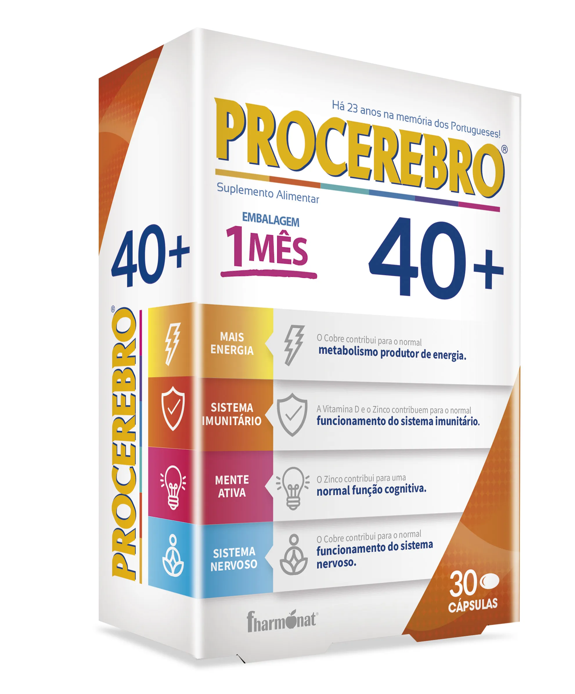 Procerebro 40+ 30 Cápsulas