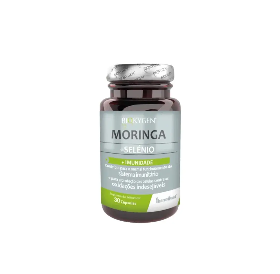 Biokygen Moringa + Selénio 30 Cápsulas