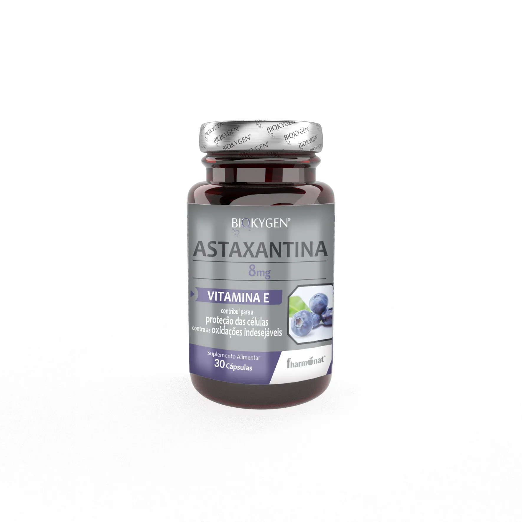 Biokygen Astaxantina 8mg 30 Cápsulas