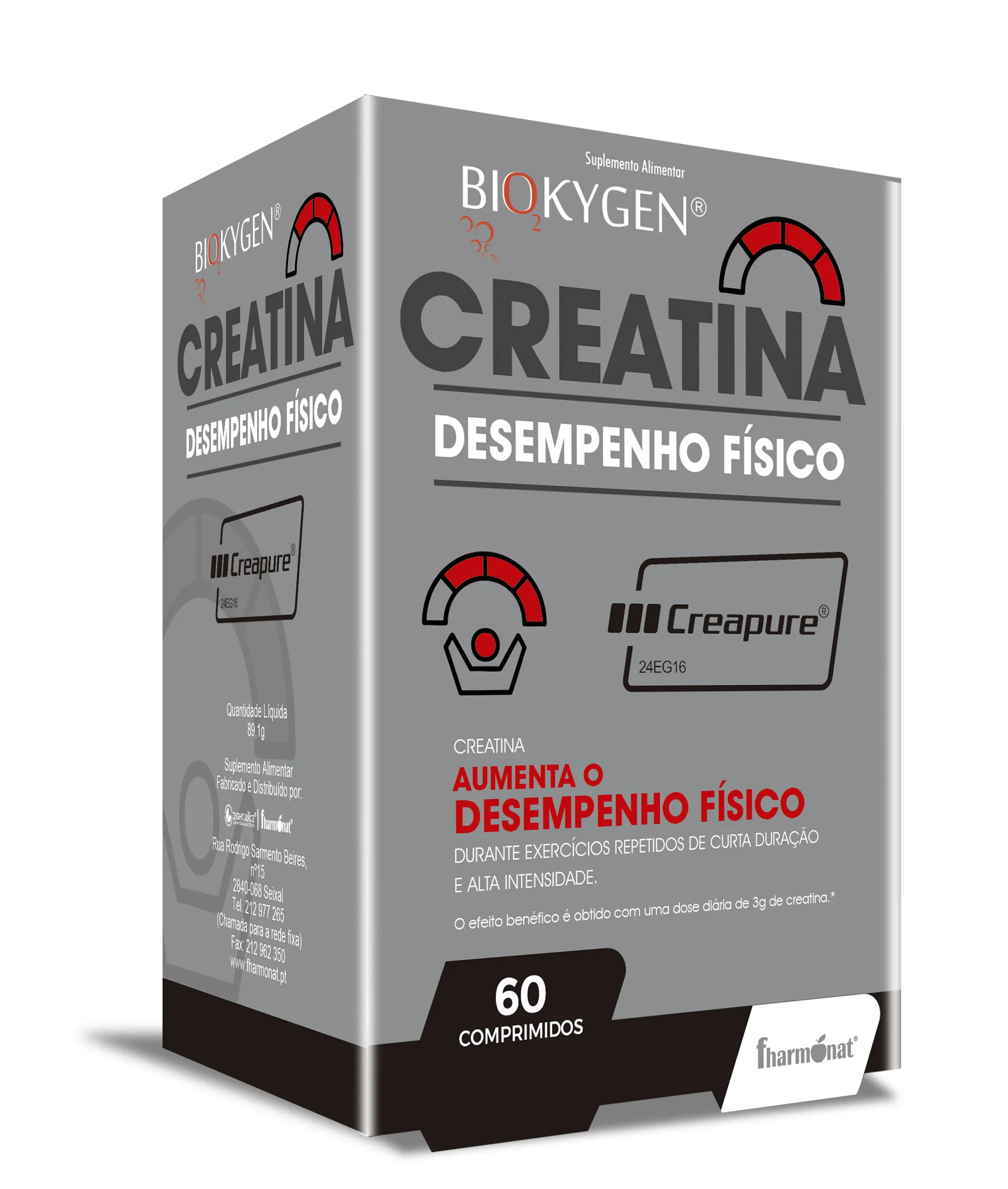 Biokygen Creatina Creapure® 60 Comprimidos