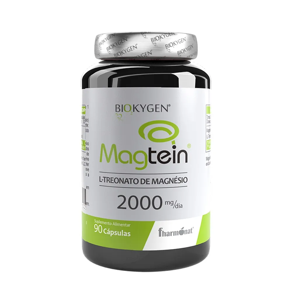 Biokygen Magtein® L-Treonato de Magnésio 90 Cápsulas