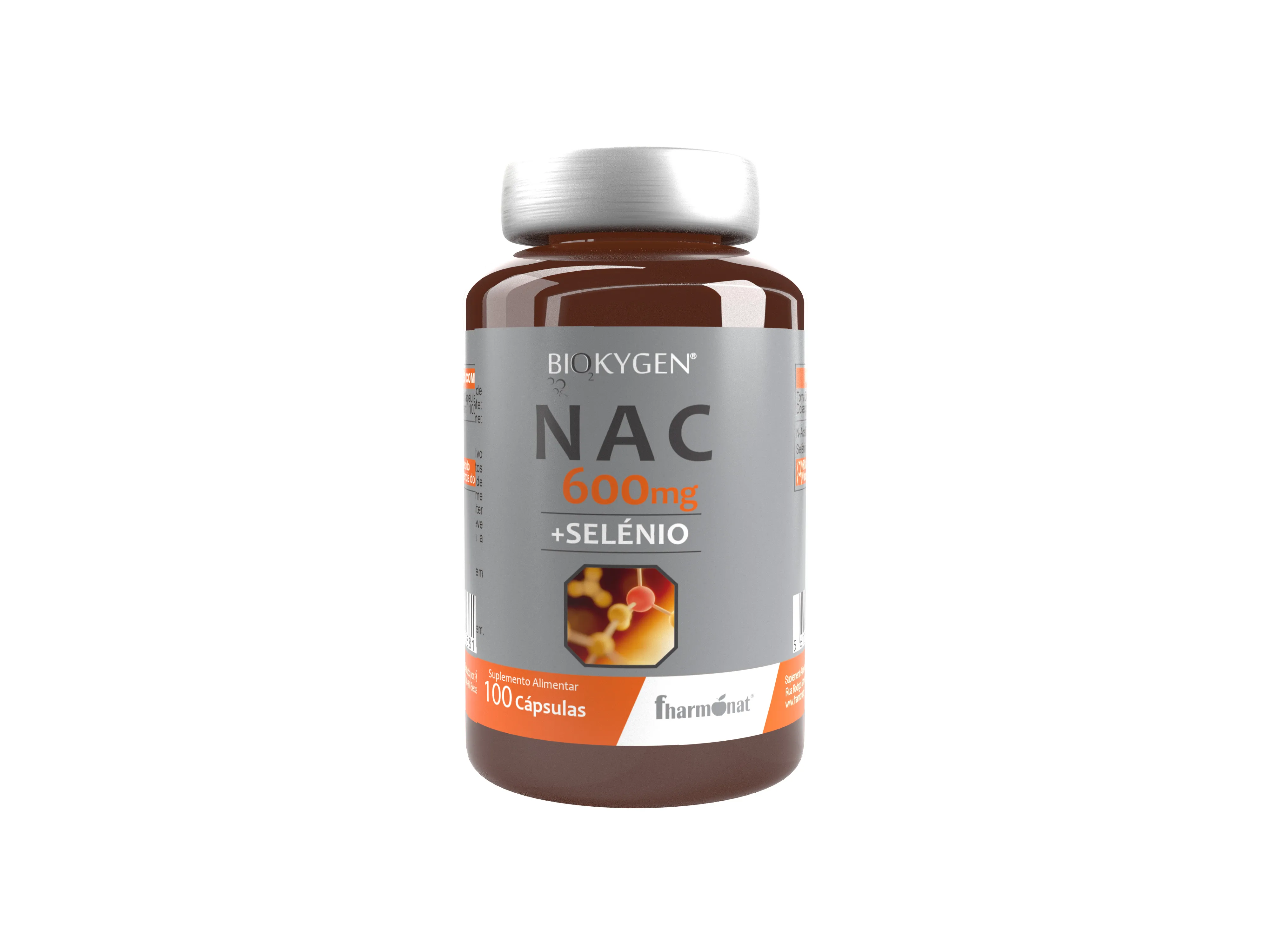Biokygen NAC 600mg 100 Cápsulas