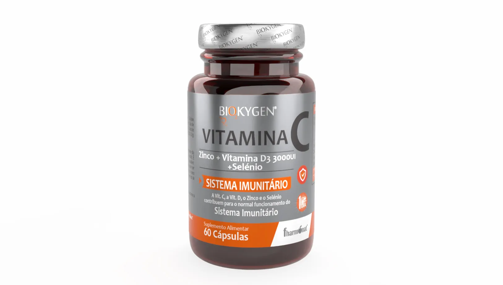Biokygen Imunogood Vitamina C + Zinco + Vitamina D3 + Selénio 60 Cápsulas