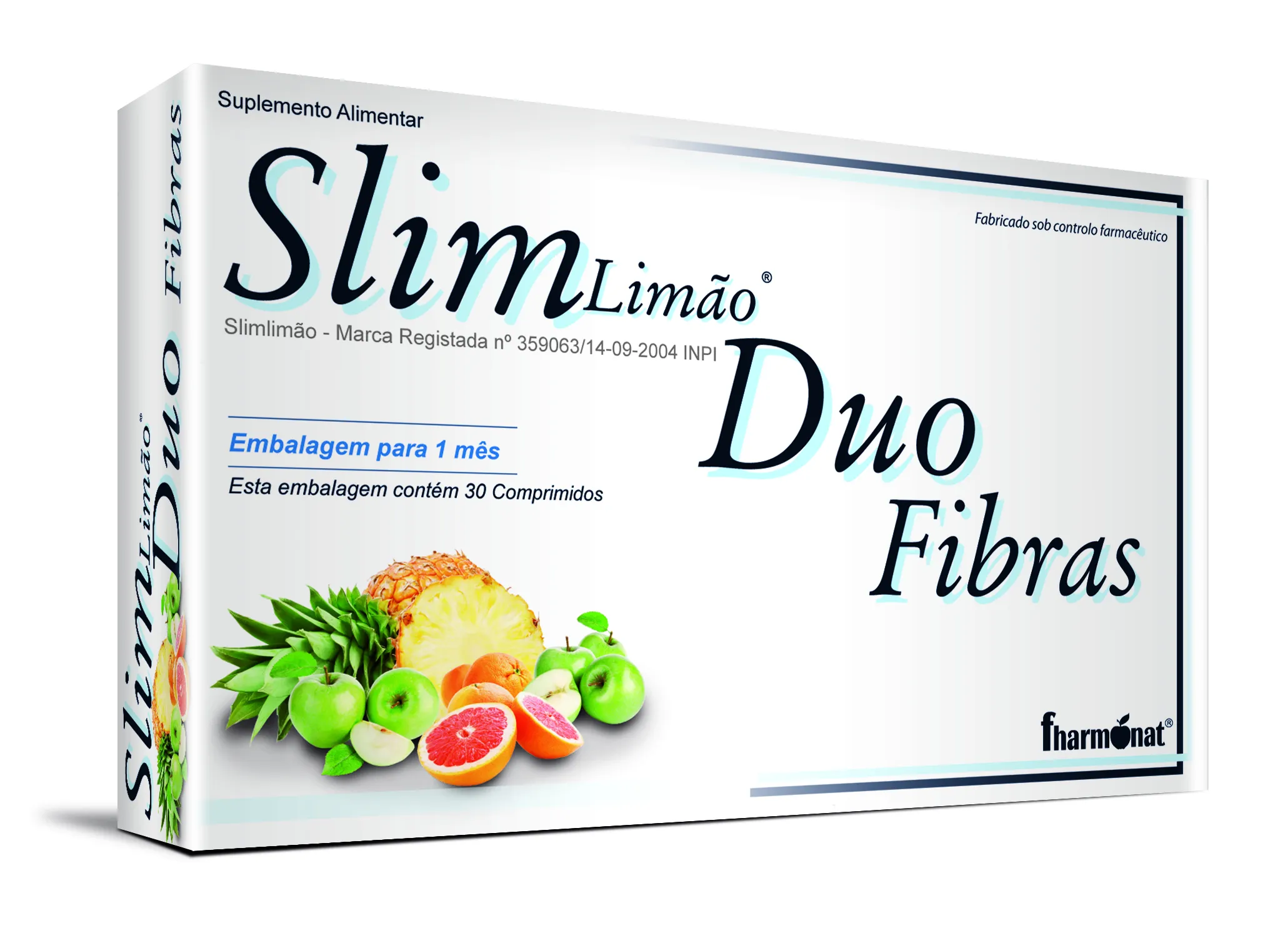 SlimLimão Duo Fibras 30 Comprimidos