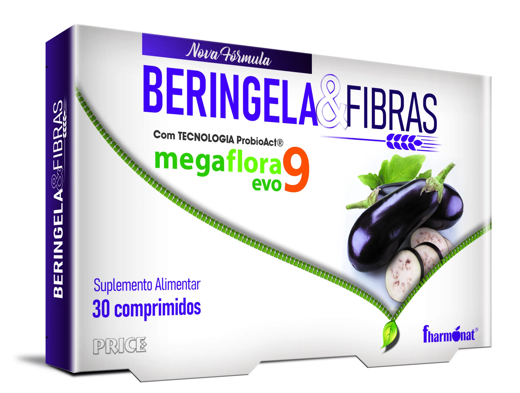 Beringela & Fibras 30 Comprimidos