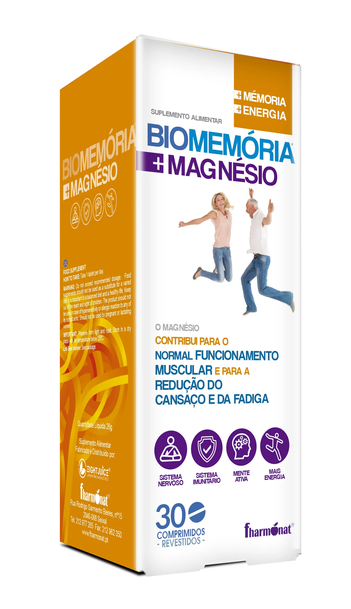 BioMemória + Magnésio 30 Comprimidos