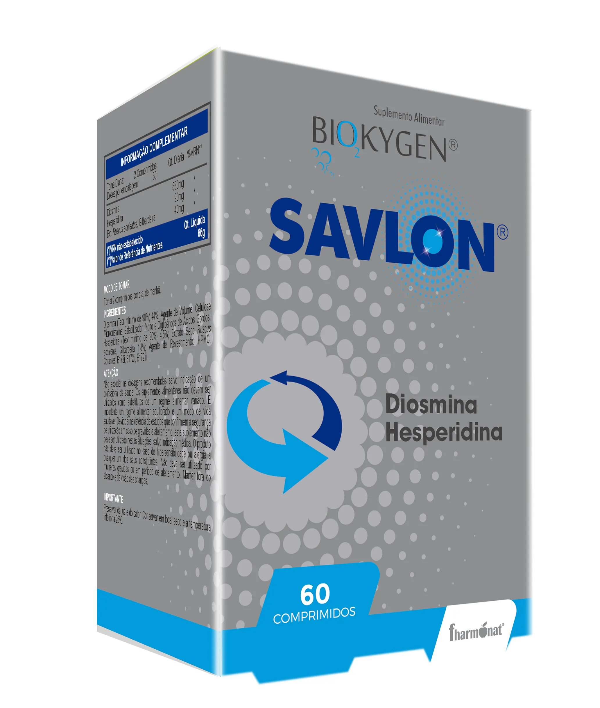 Biokygen Savlon 60 Comprimidos