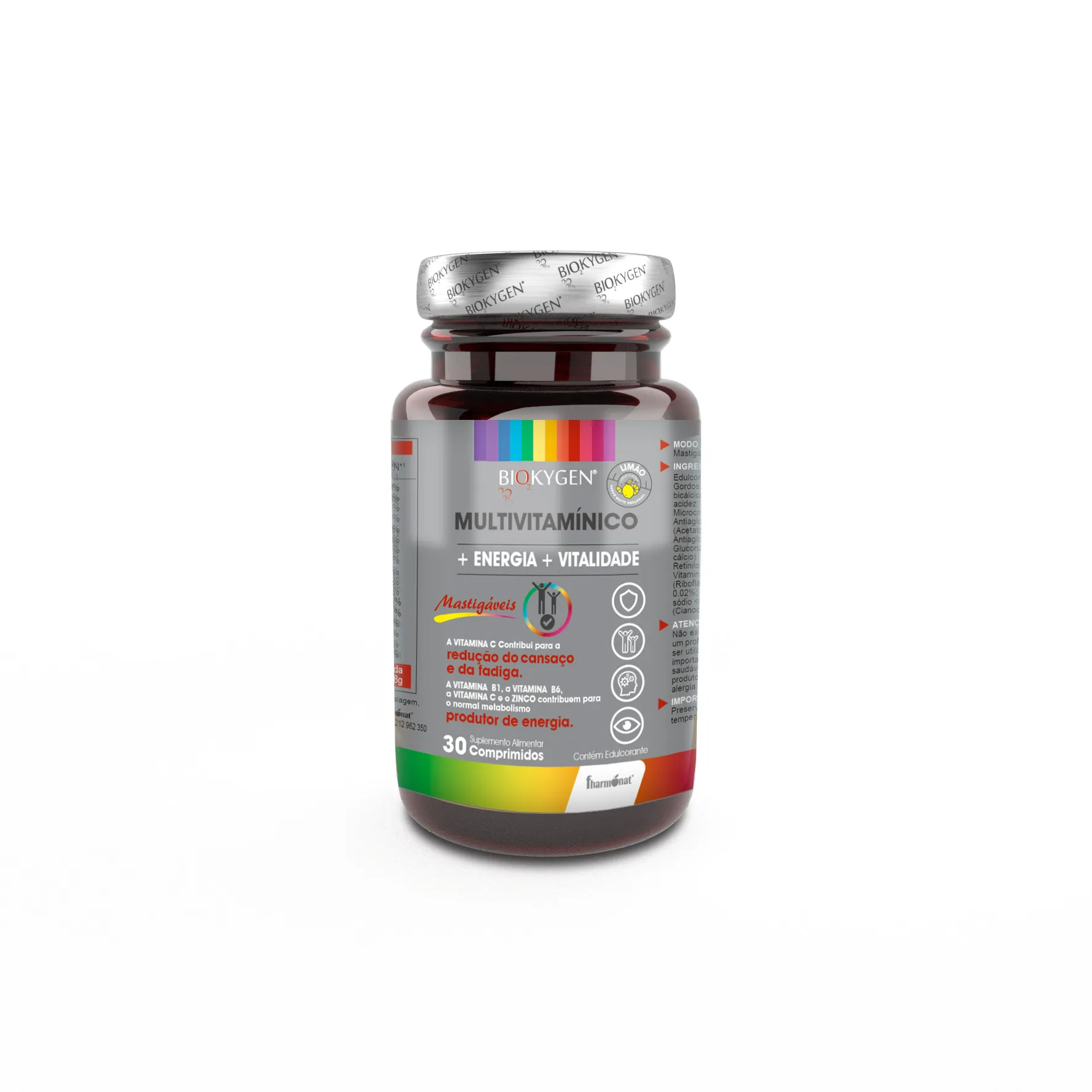 Biokygen Multivitamínico 30 Comprimidos Mastigáveis