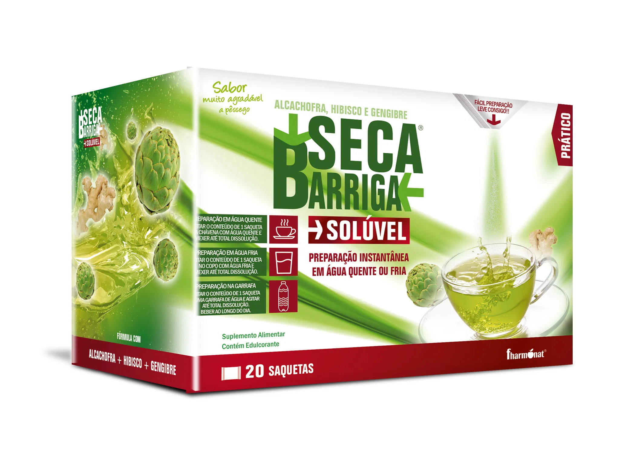 Secabarriga Solúvel 20 Saquetas