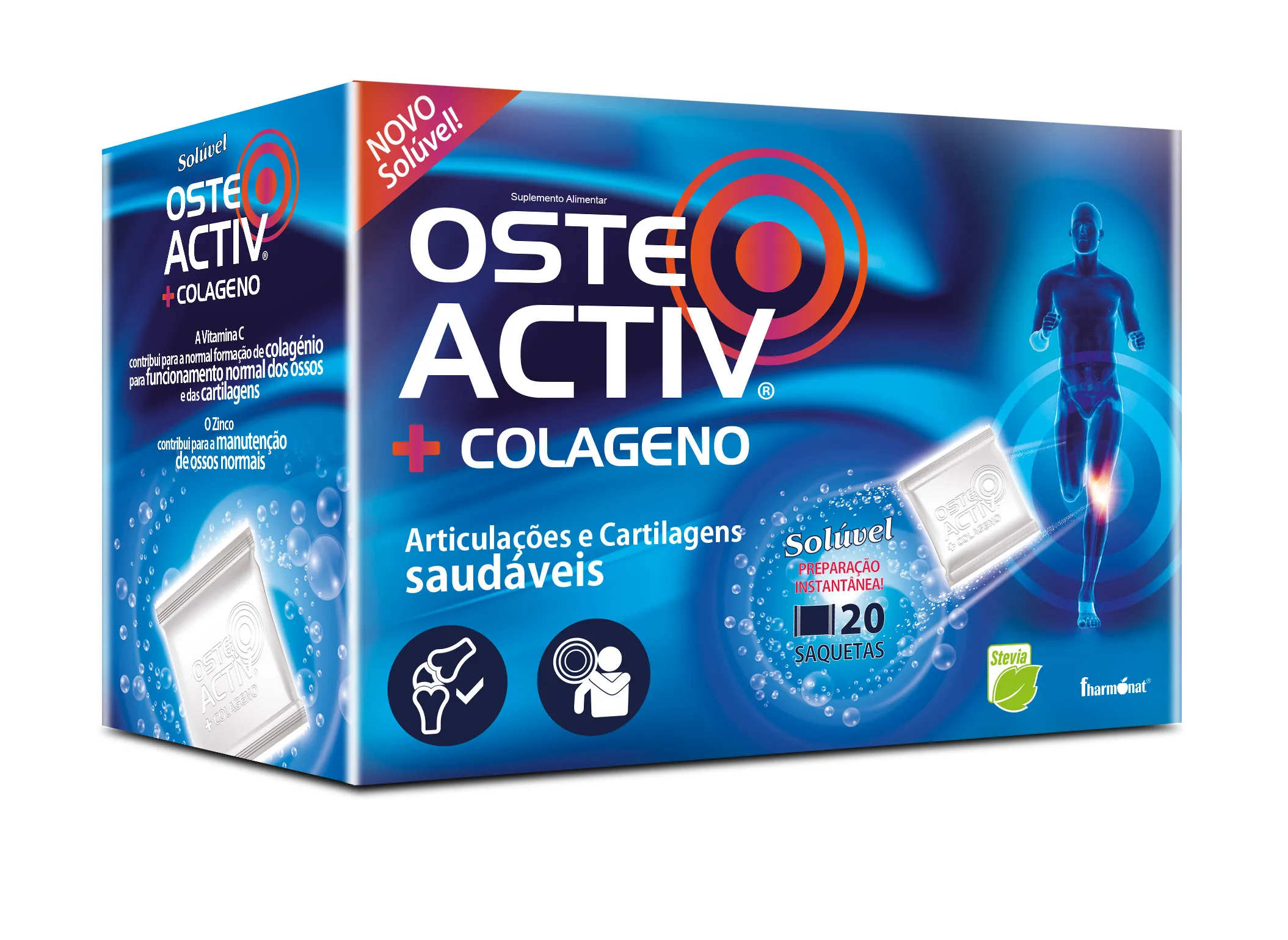 Osteo Activ + Colagénio 20 Saquetas