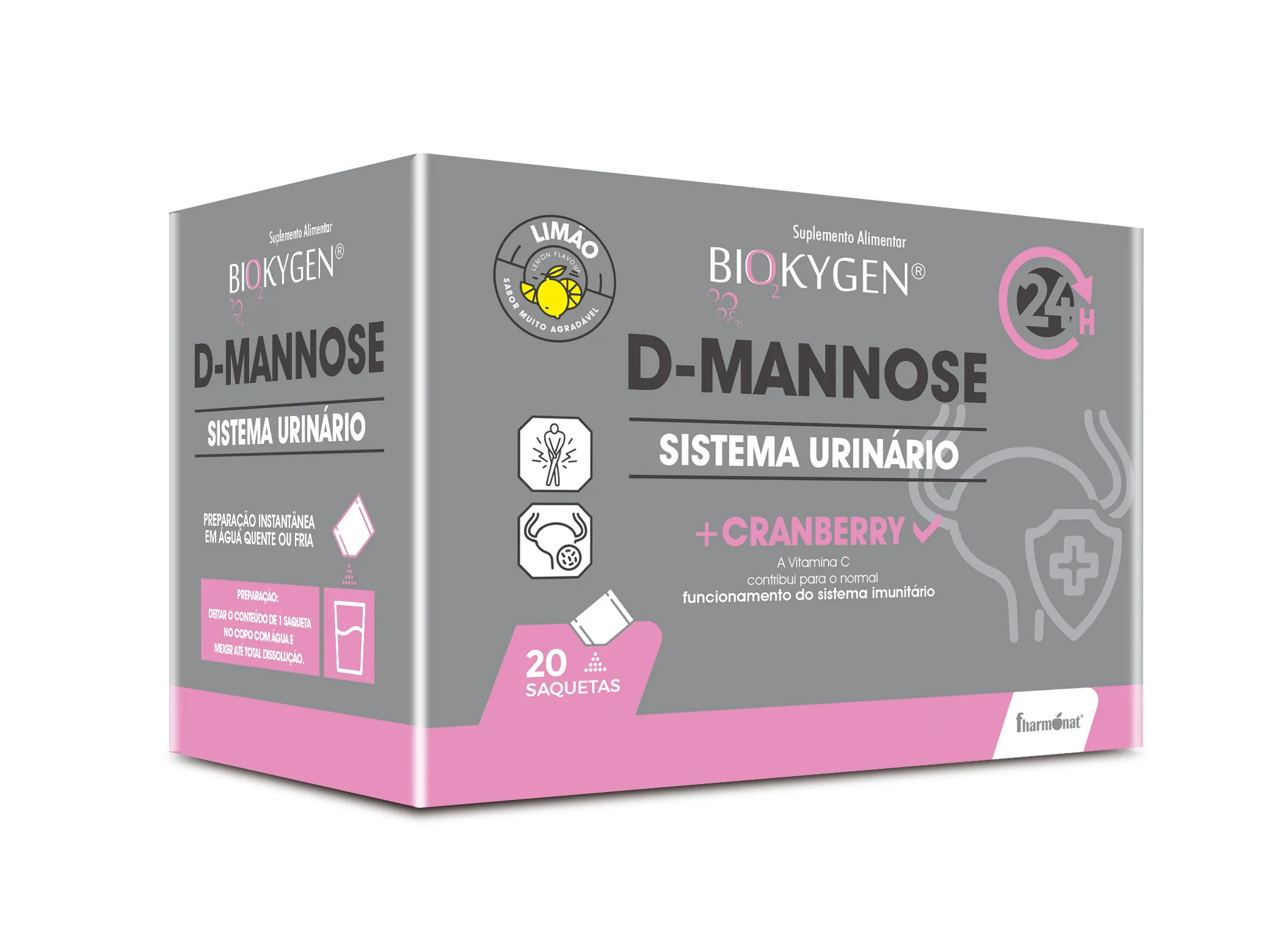 Biokygen D-Mannose + Cranberry 20 Saquetas