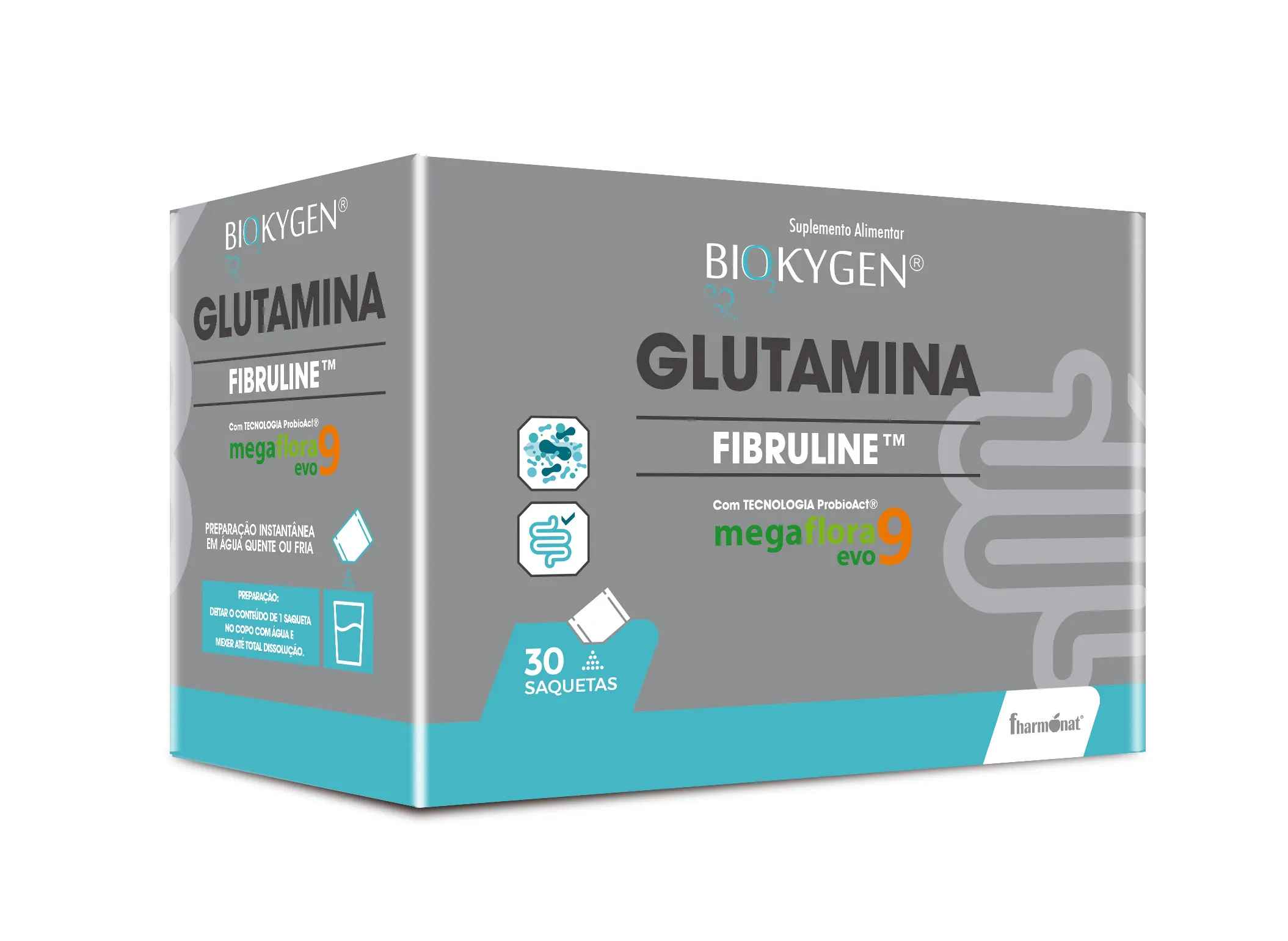 Biokygen Glutamina 10g 30 Saquetas