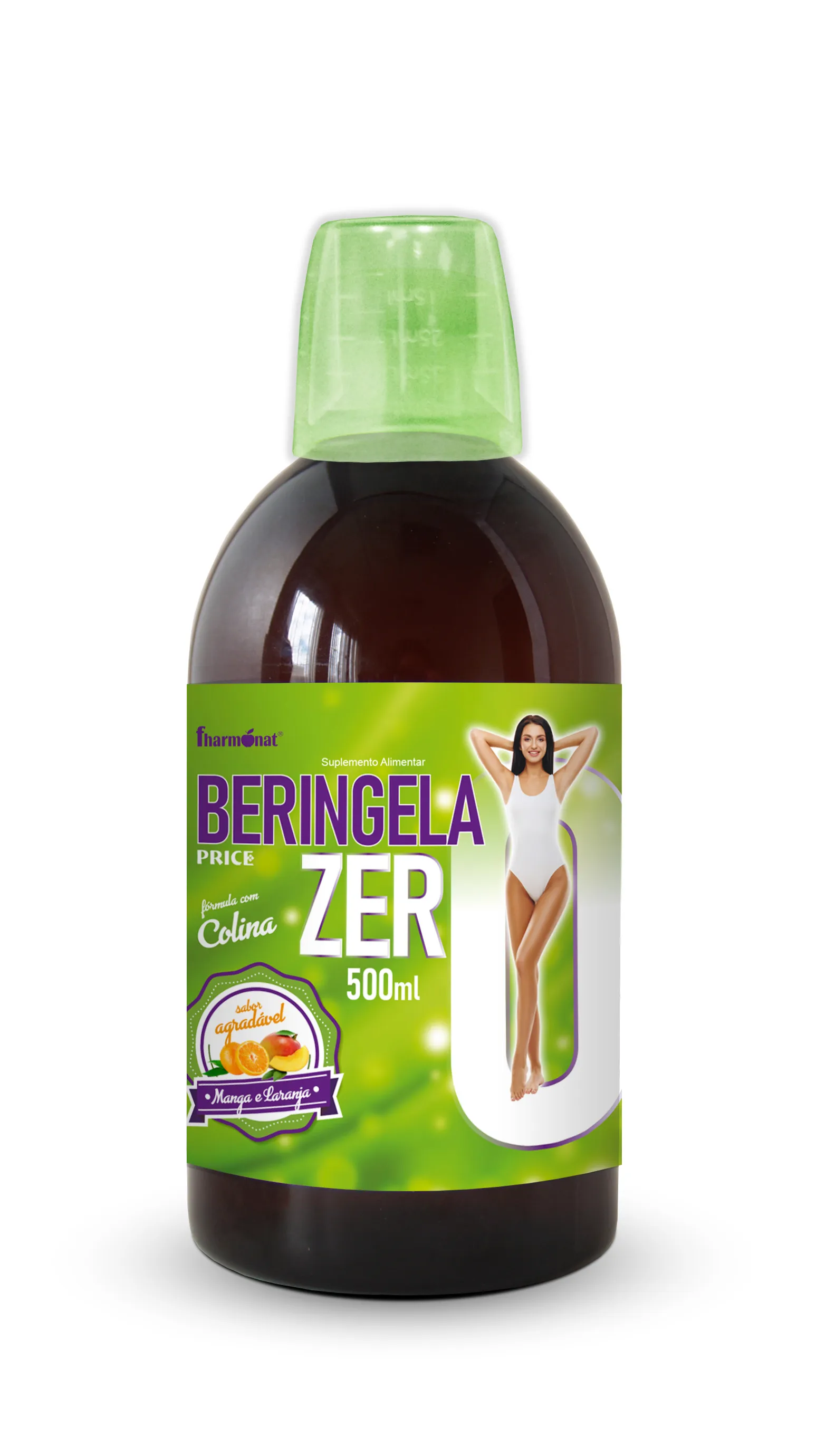Beringela Zero Manga Laranja 500ml