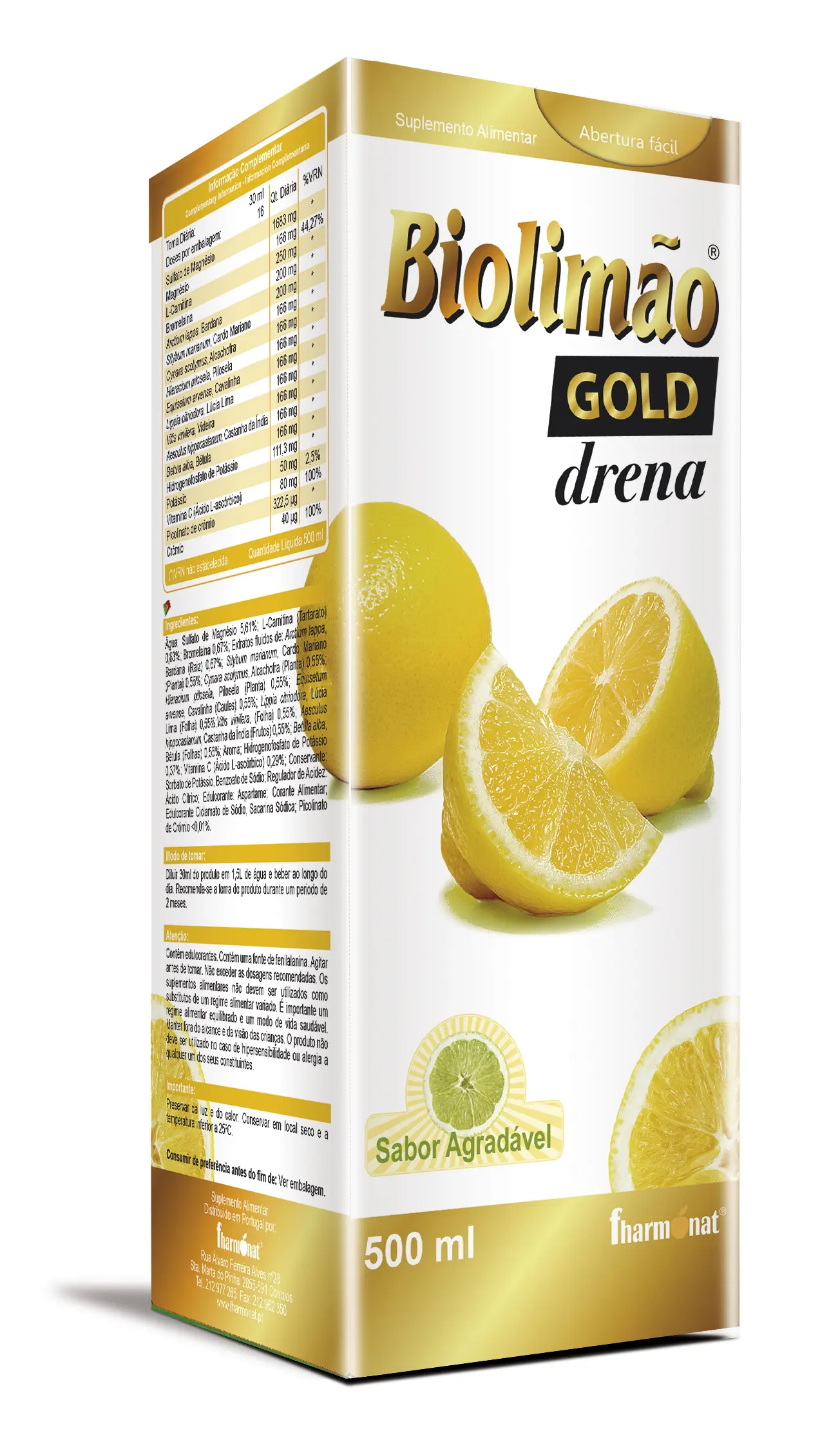 BIOLIMAO GOLD DREN 500 ML