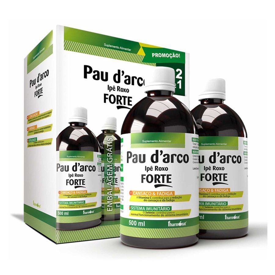 Pack Pau D'Arco 500ml Leve 2 Pague 1