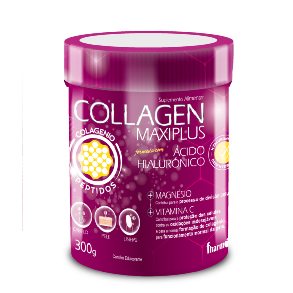 Collagen Maxiplus + Ácido Hialurónico 300g