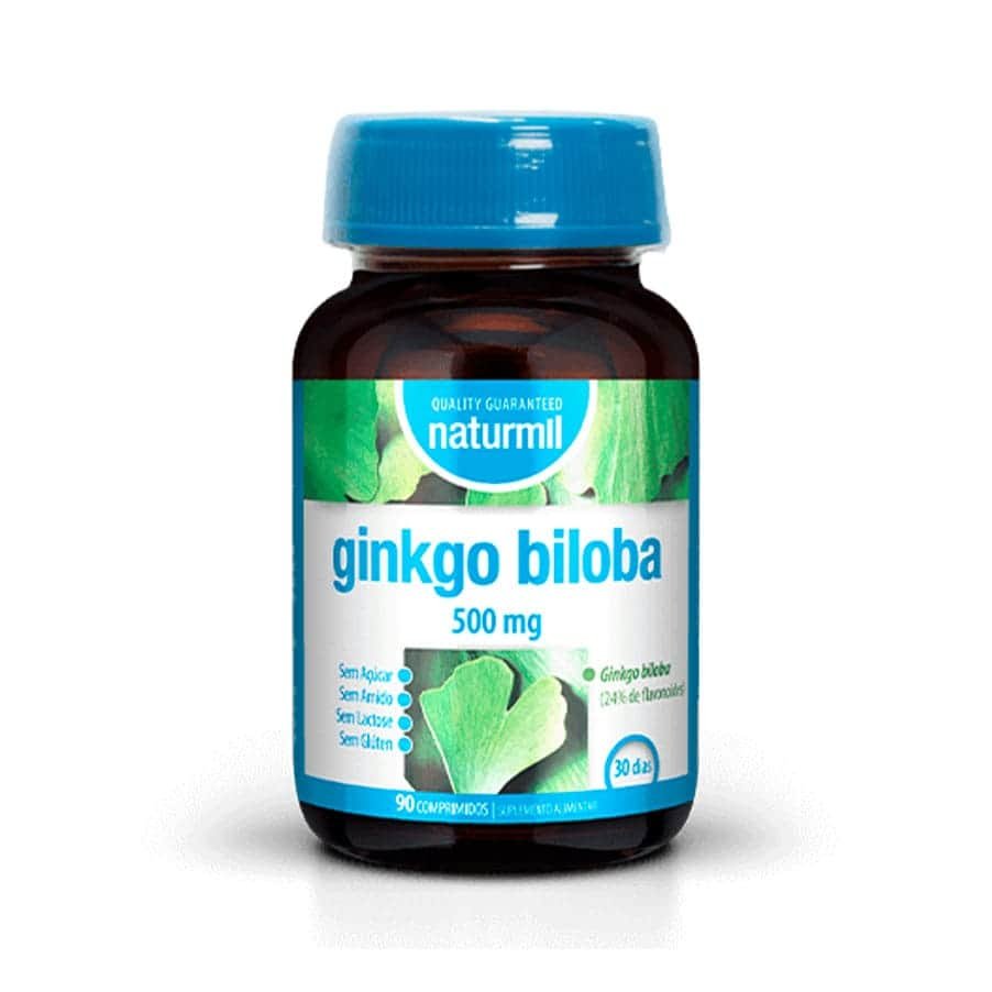 Ginkgo Biloba 500mg 90 Comprimidos