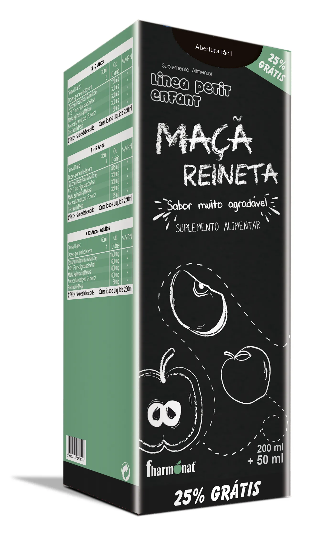 Linea Petit Enfant Maçã Reineta 250ml