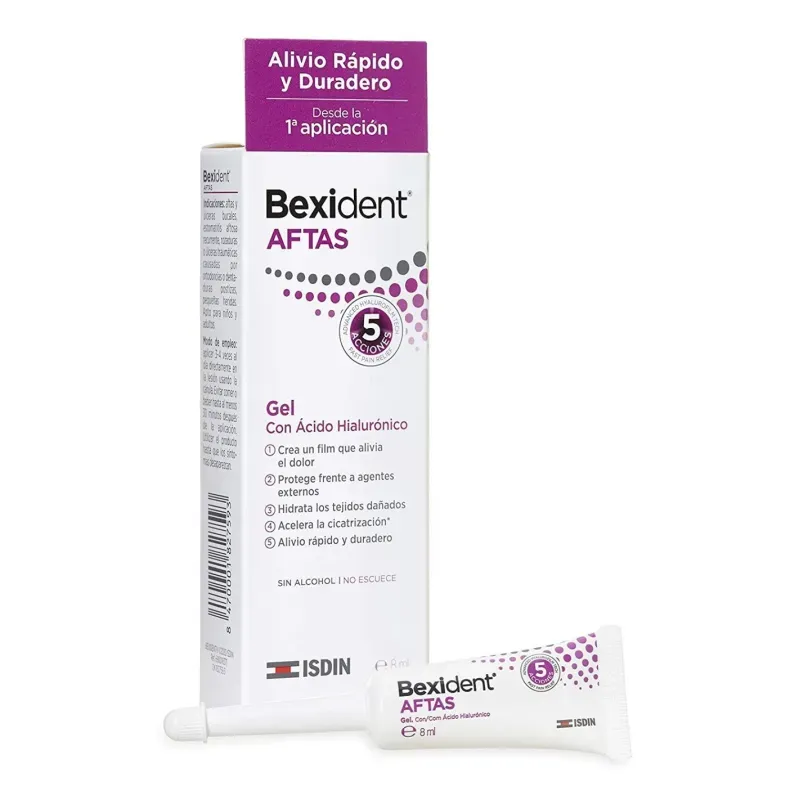 Bexident Aftas Gel com Ácido Hialurónico 8ml
