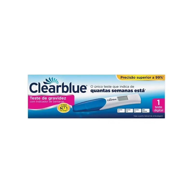 Clearblue Teste de Gravidez com Indicador de Semanas