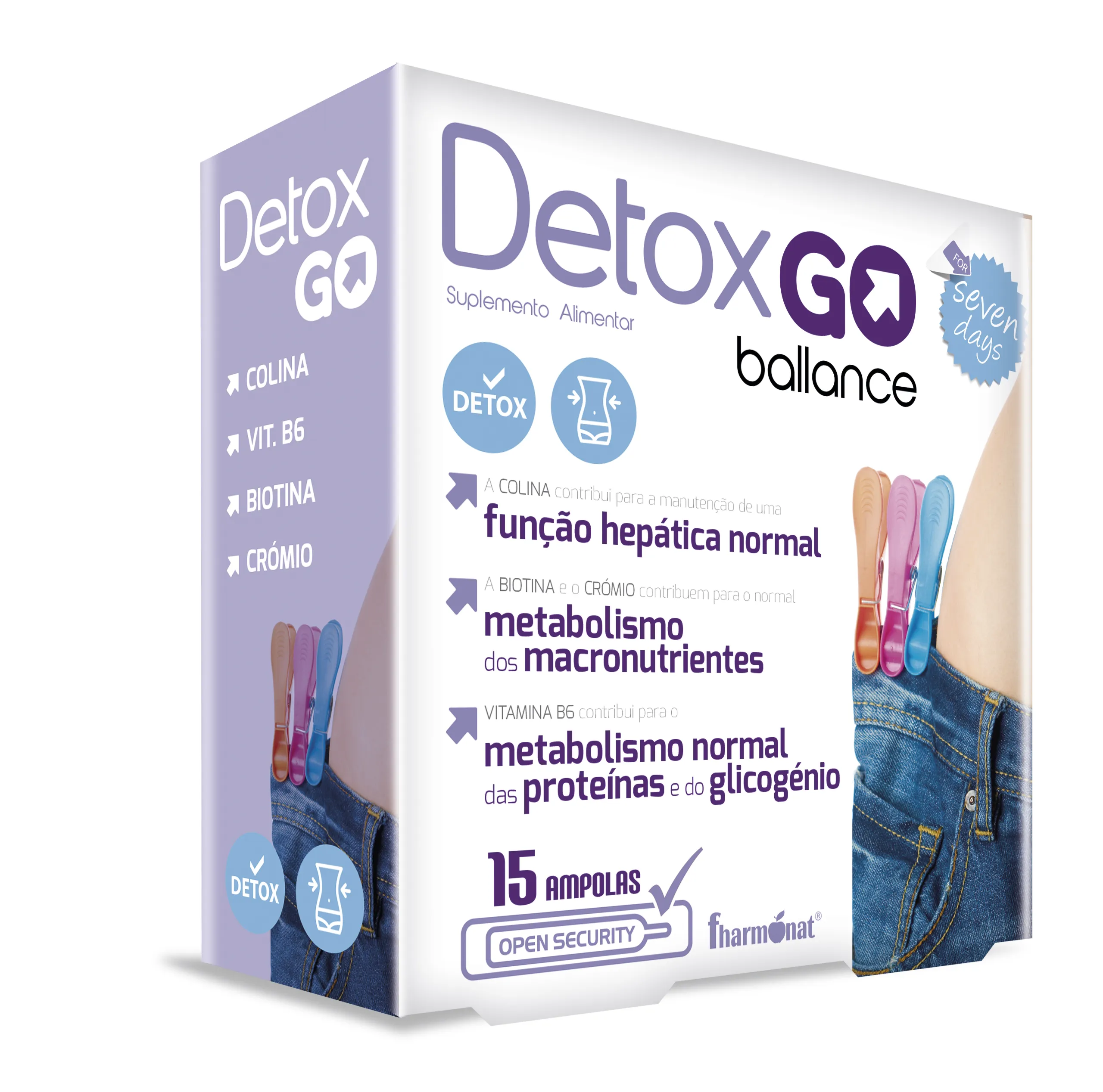 Detox Go Balance 15 Ampolas