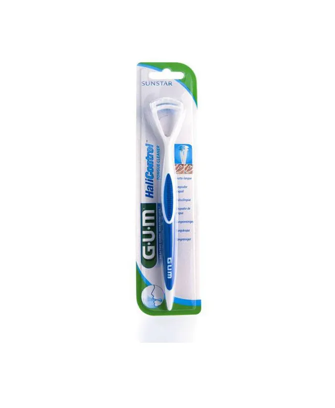 GUM Raspador de Língua 760 Dupla Ação