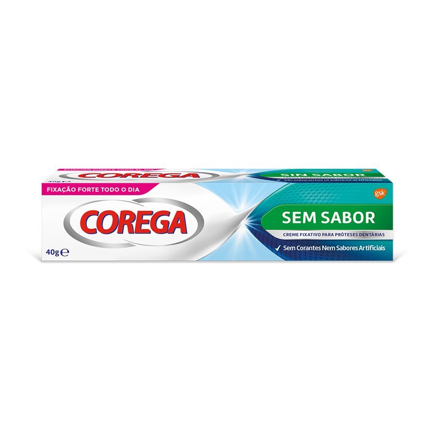 Corega Super Creme Fix Prot S/Sabor 40 G