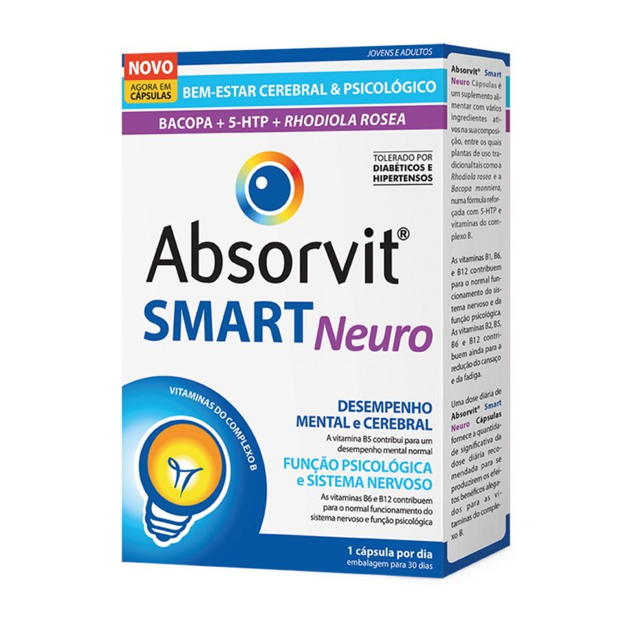 Absorvit Smart Neuro Cápsulas 30