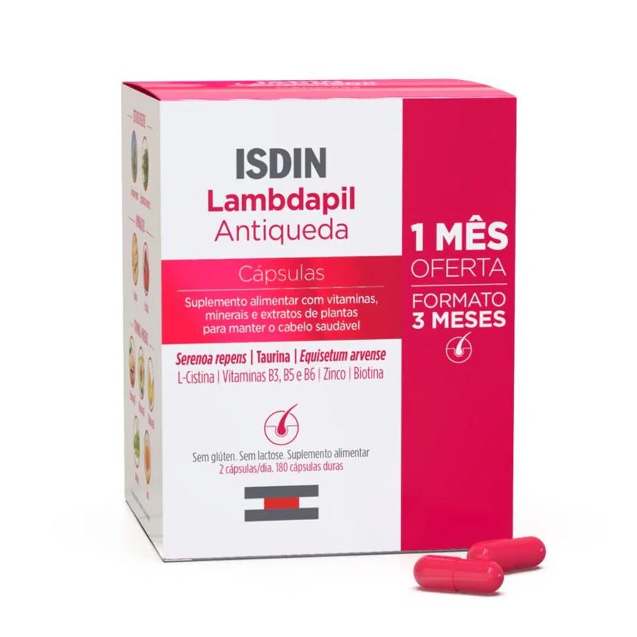 Lambdapil Antiqueda Promo 3 Meses Cápsulas 120 + Ofert