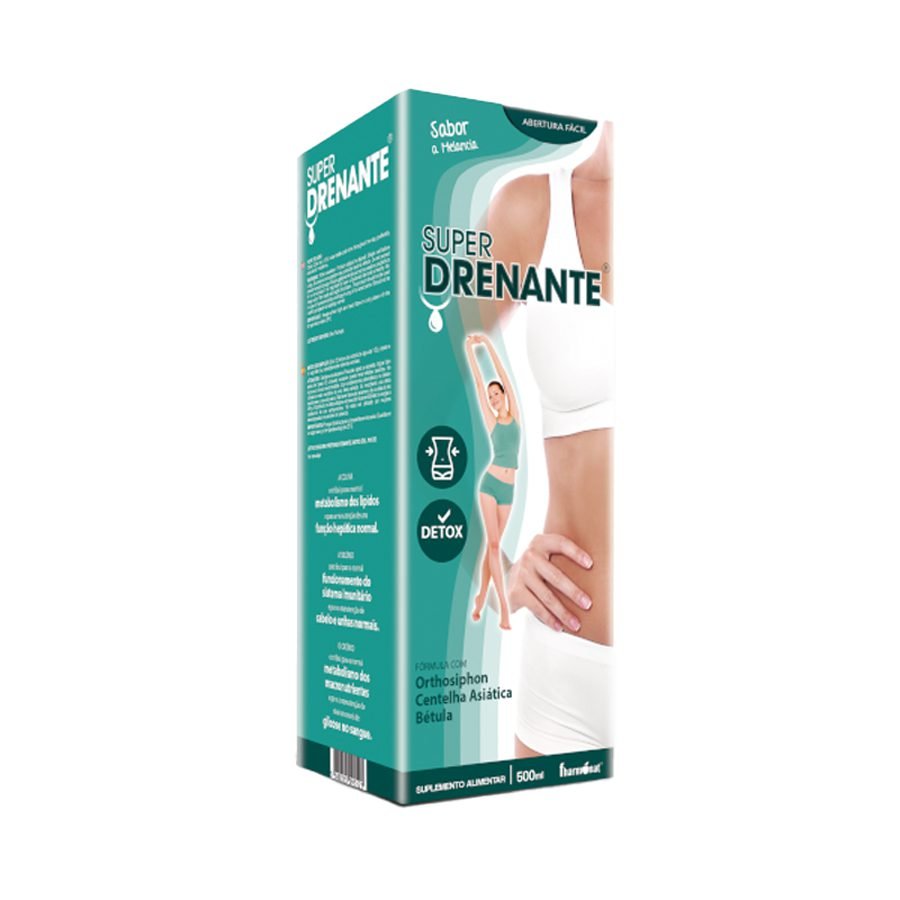 Fharmonat Super Drenante Solução Oral Melancia 500ml