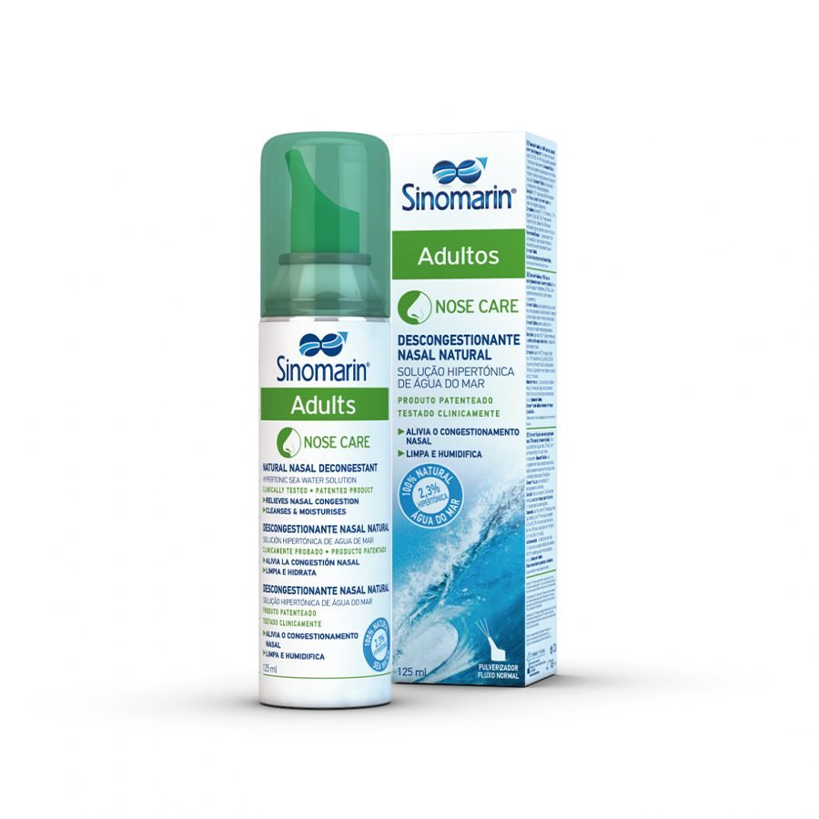 Sinomarin Spray Nasal Água do Mar Adulto 125ml