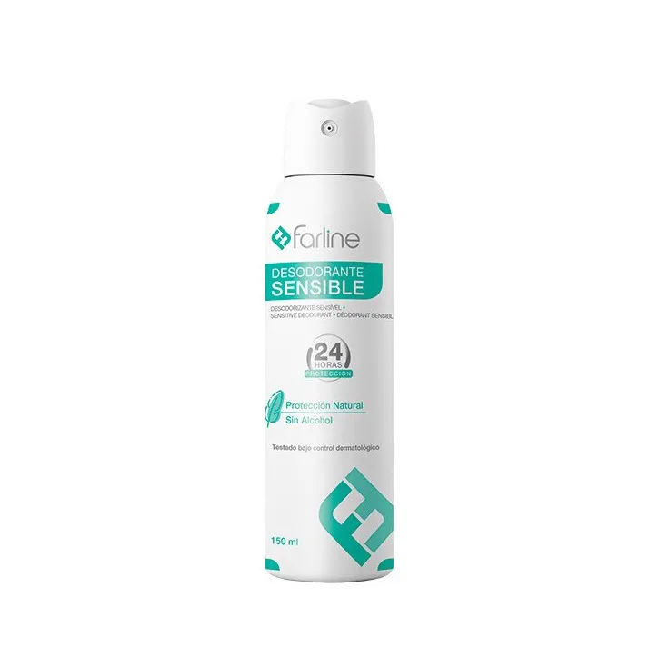 Farline Deo Spray Sensível 24h 150ml