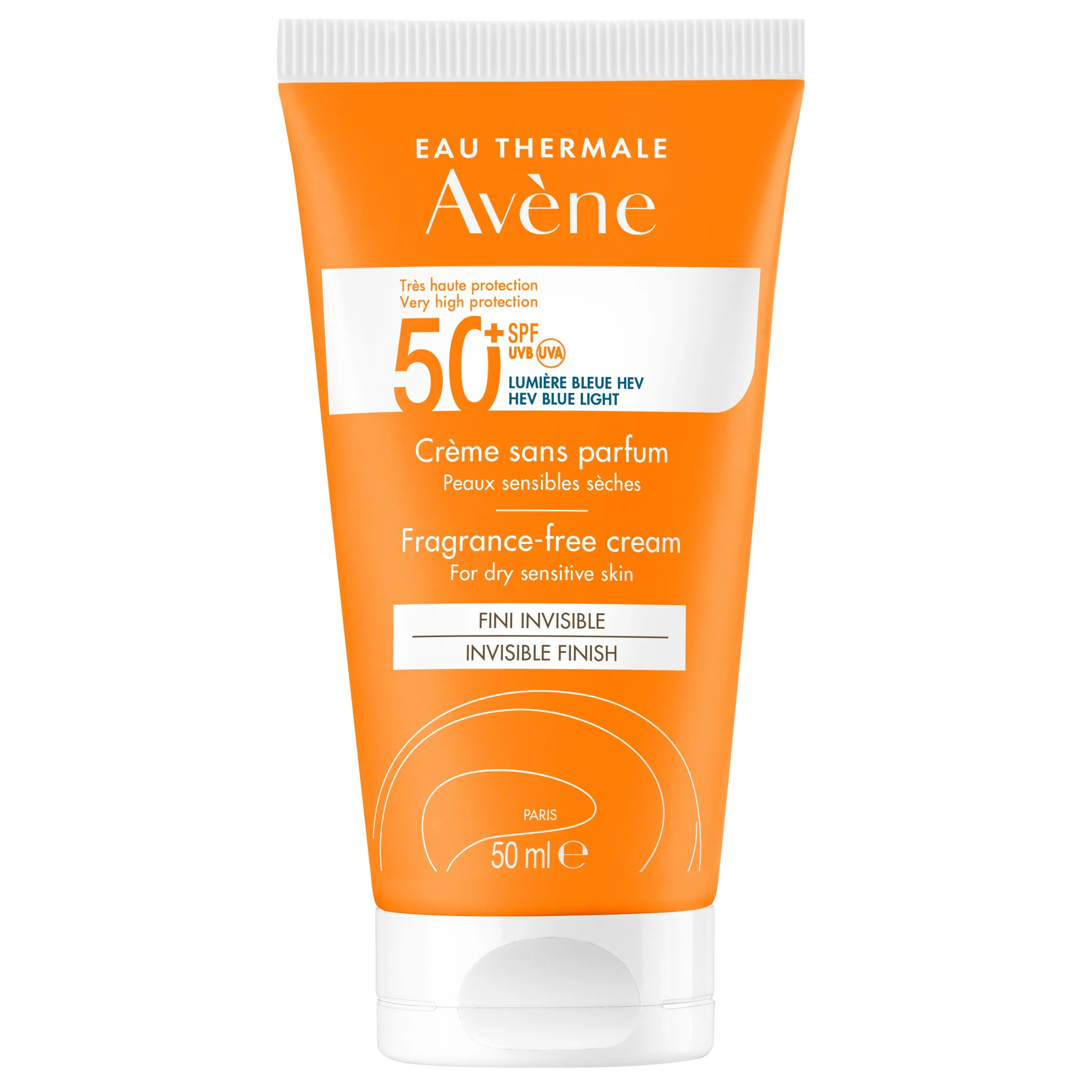 Avène Solar Creme SPF50+ Sem Perfume 50ml