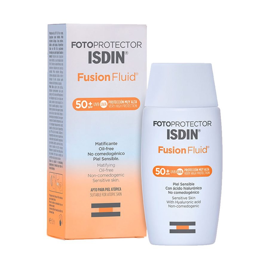 Fotoprotetor ISDN Fusion Fluid SPF50+ 50ml