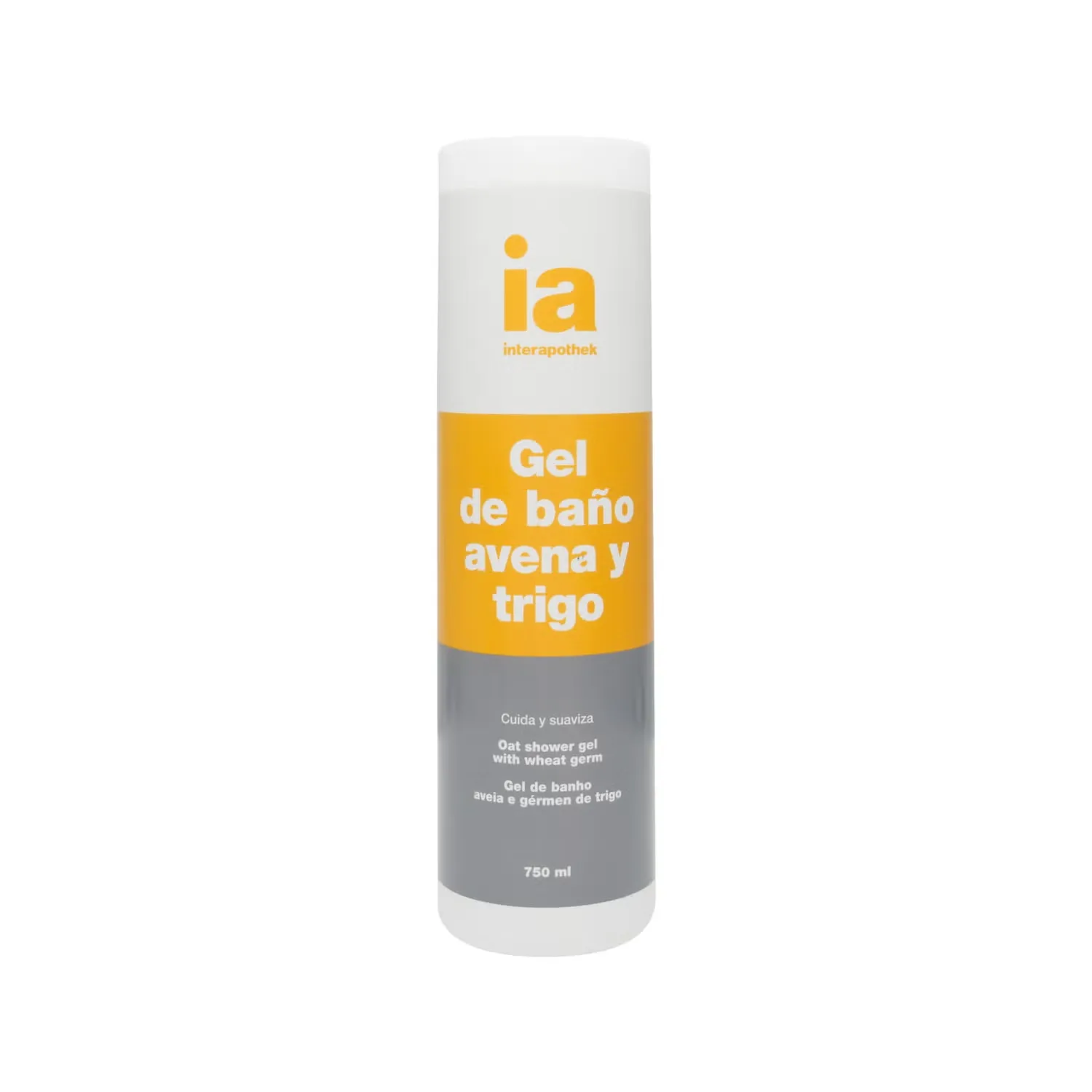 Interapothek Gel Banho Aveia e Óleo de Gérmen de Trigo 750ml